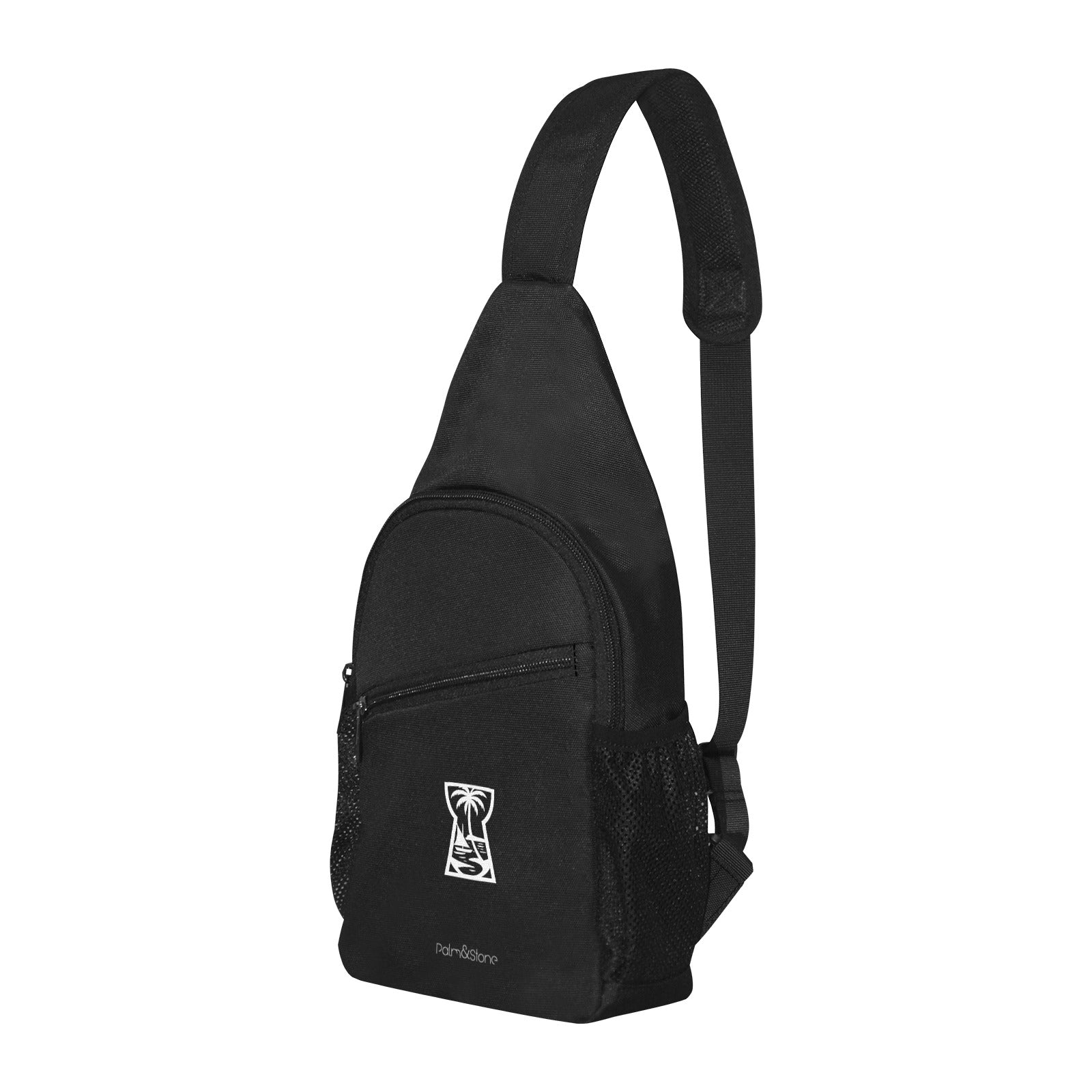 Latte Stone Chest Bag (option to personalize)