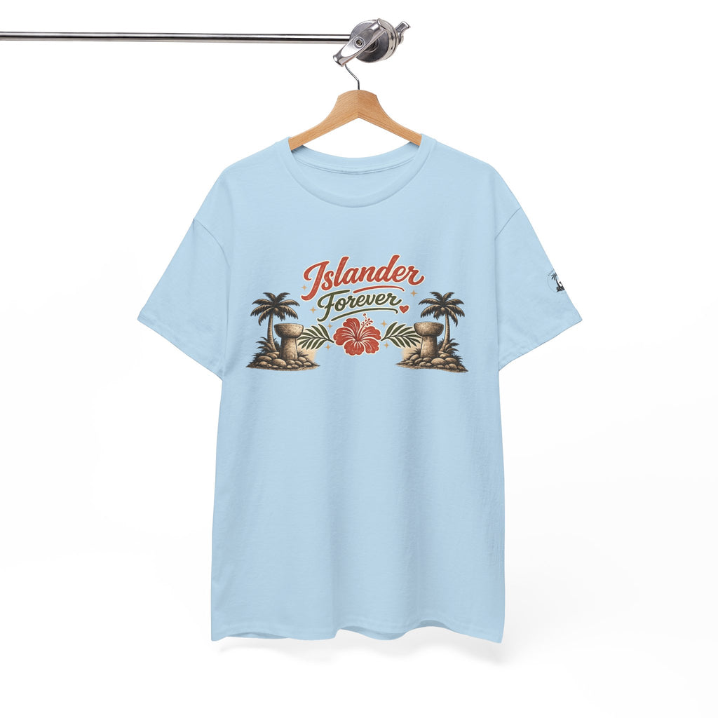 Personalized Islander Forever Unisex Heavy Cotton Tee (sample mockup)