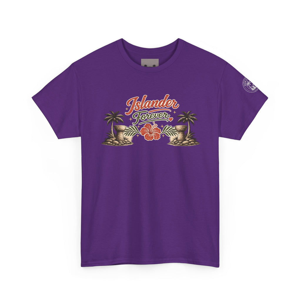 Personalized Islander Forever Unisex Heavy Cotton Tee (sample mockup)