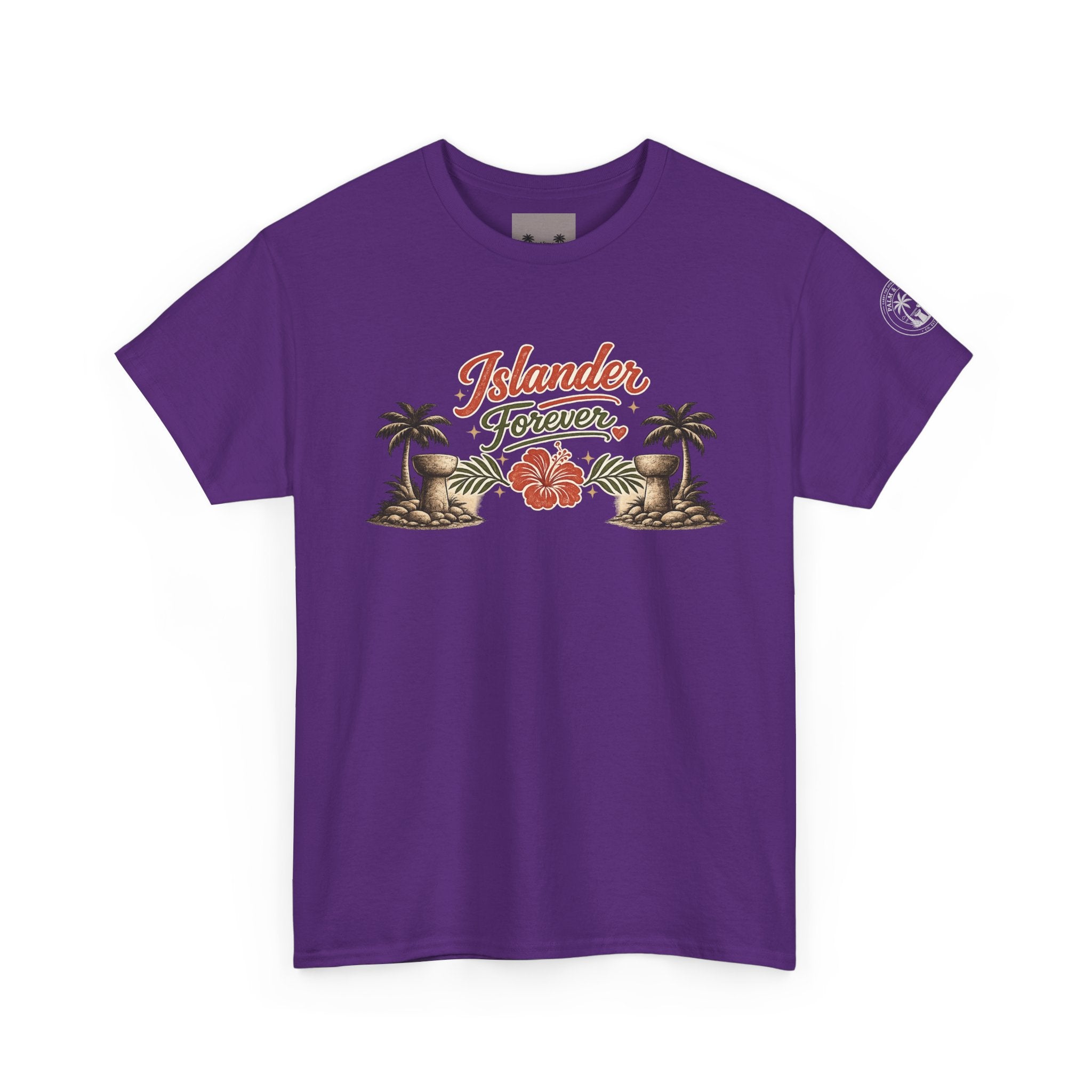 Personalized Islander Forever Unisex Heavy Cotton Tee (sample mockup)