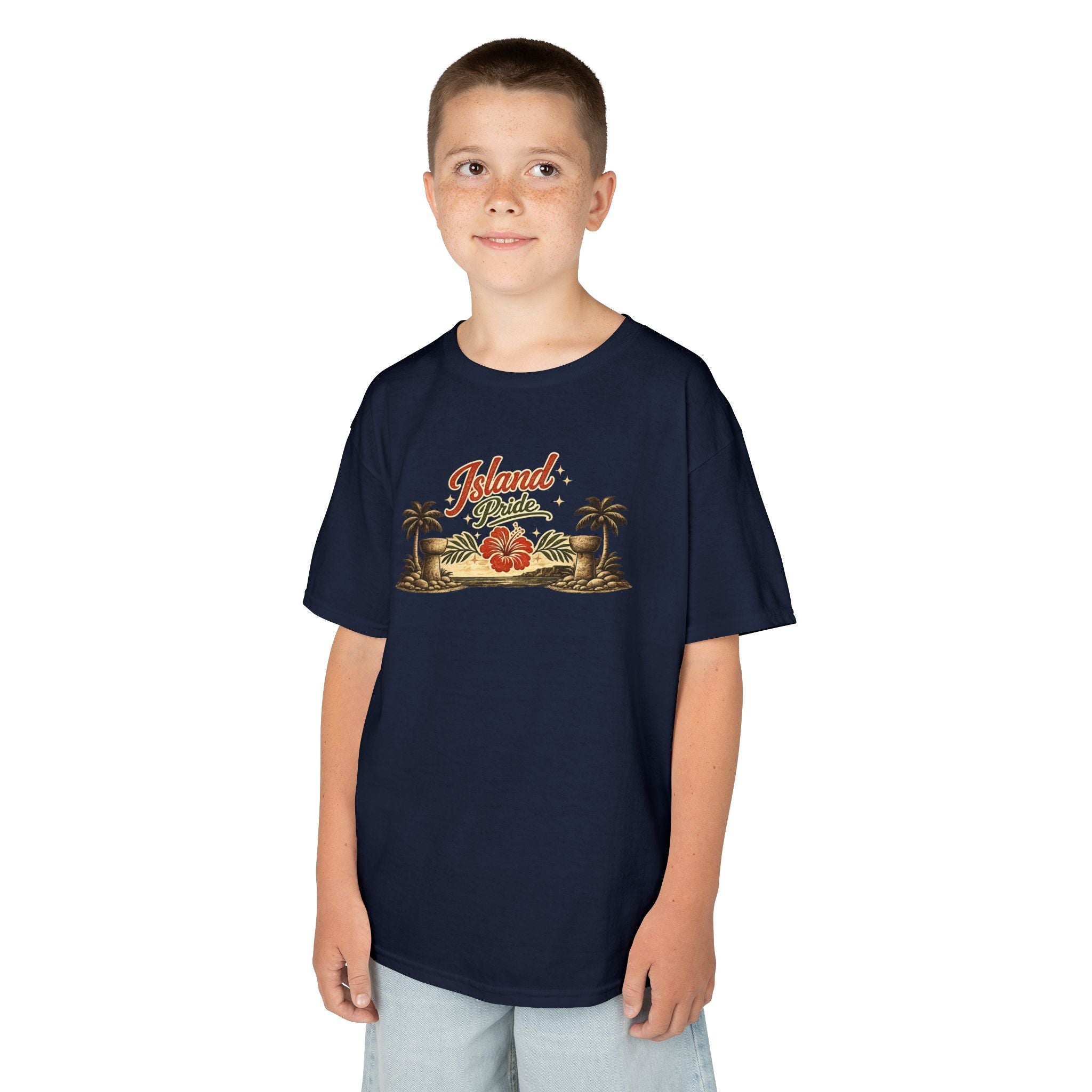 Personalized Kids Island Pride T-shirt (mockup sample)