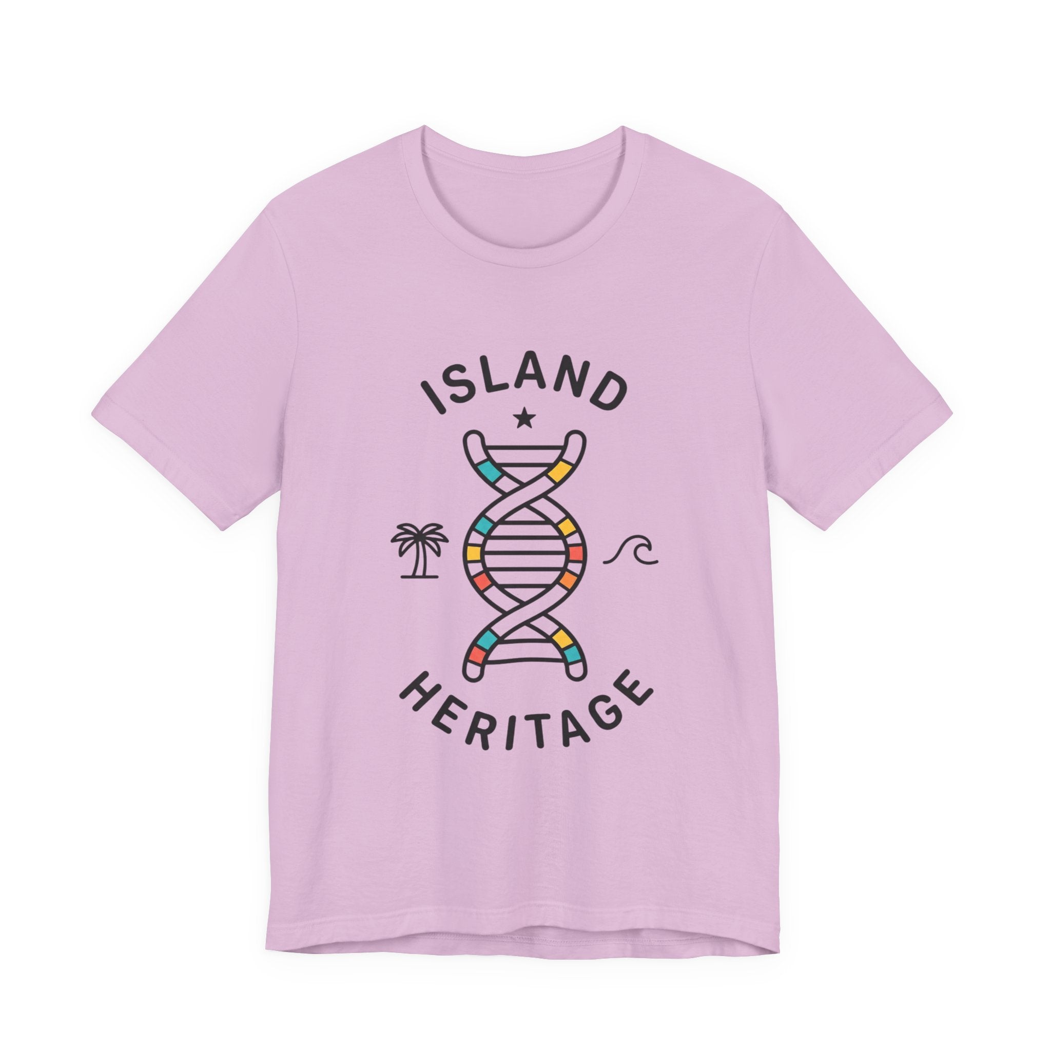 Island Heritage T-Shirt | Caribbean Pride, Retro Passport Stamp