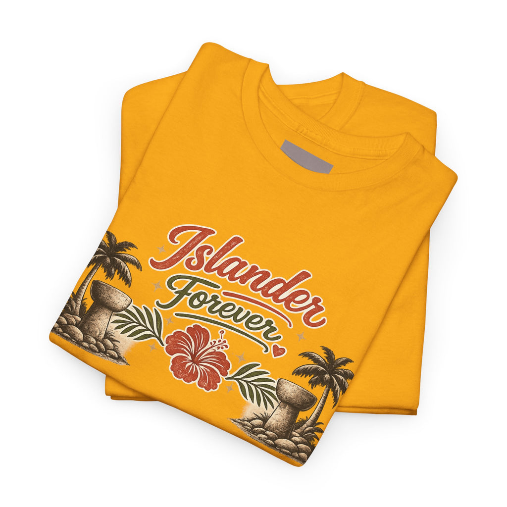 Personalized Islander Forever Unisex Heavy Cotton Tee (sample mockup)