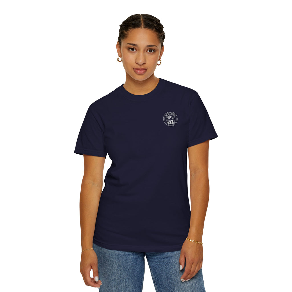 Adults Unisex 4th of July Island-Style T-Shirt