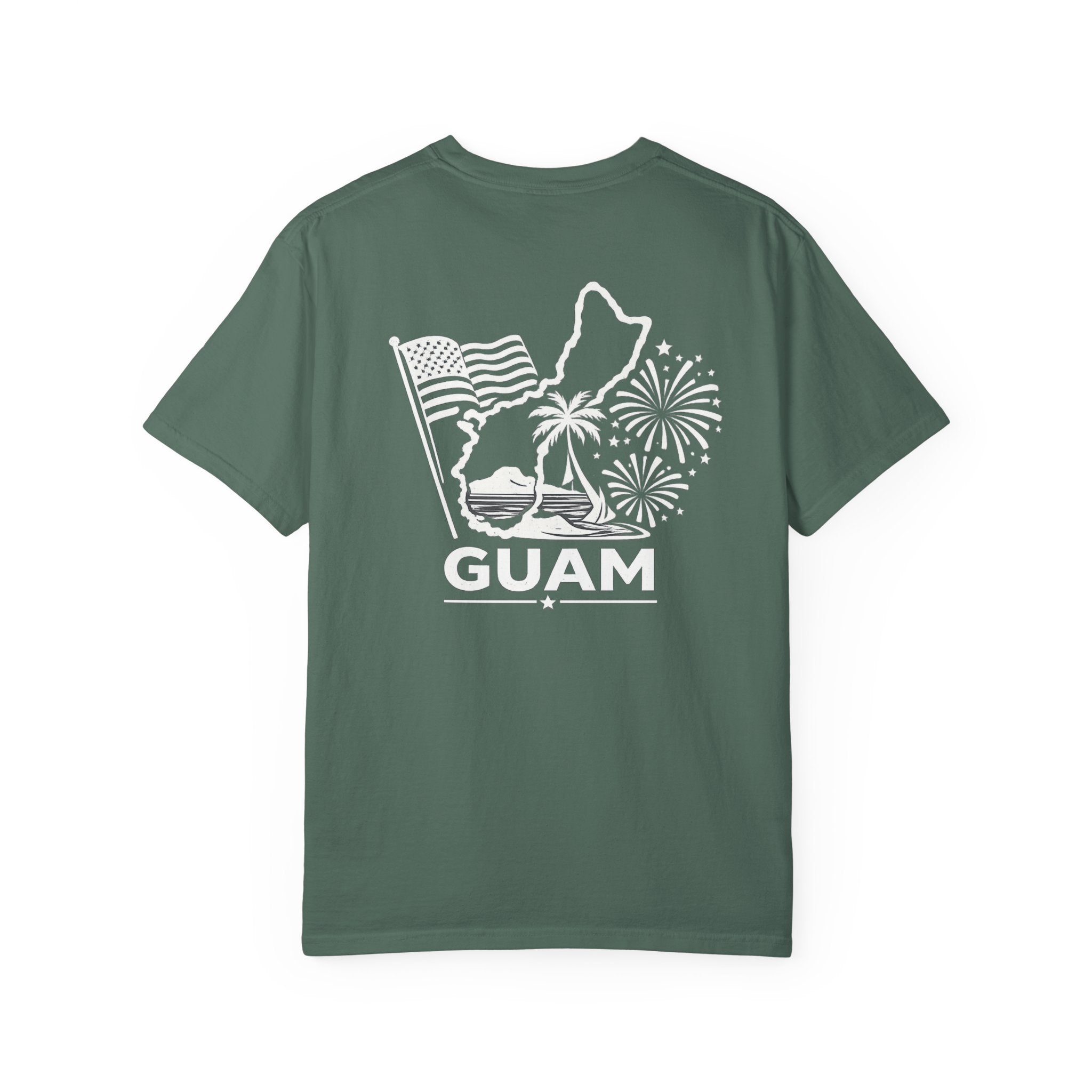Adults Unisex 4th of July Island-Style T-Shirt