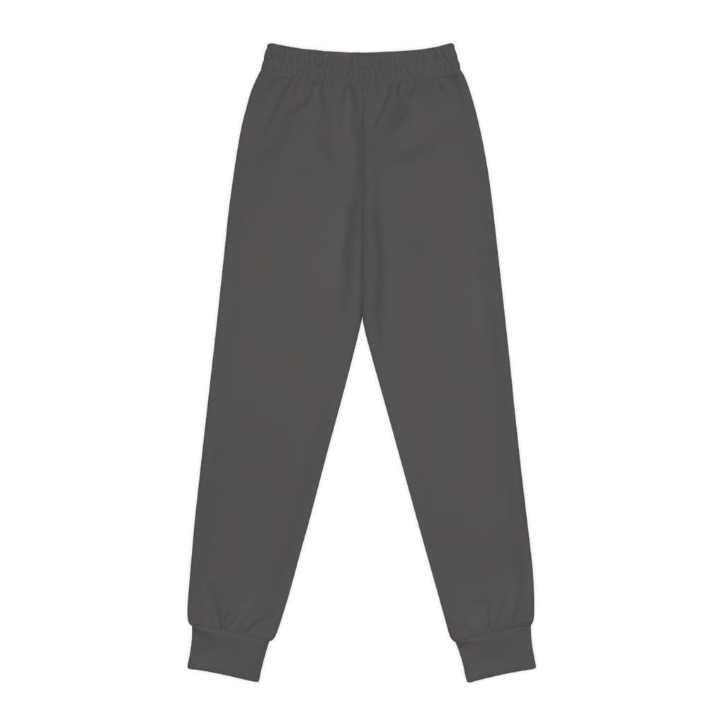 Youth Joggers with Small Crest Logo — Comfortable Kids Athletic Sweatpants