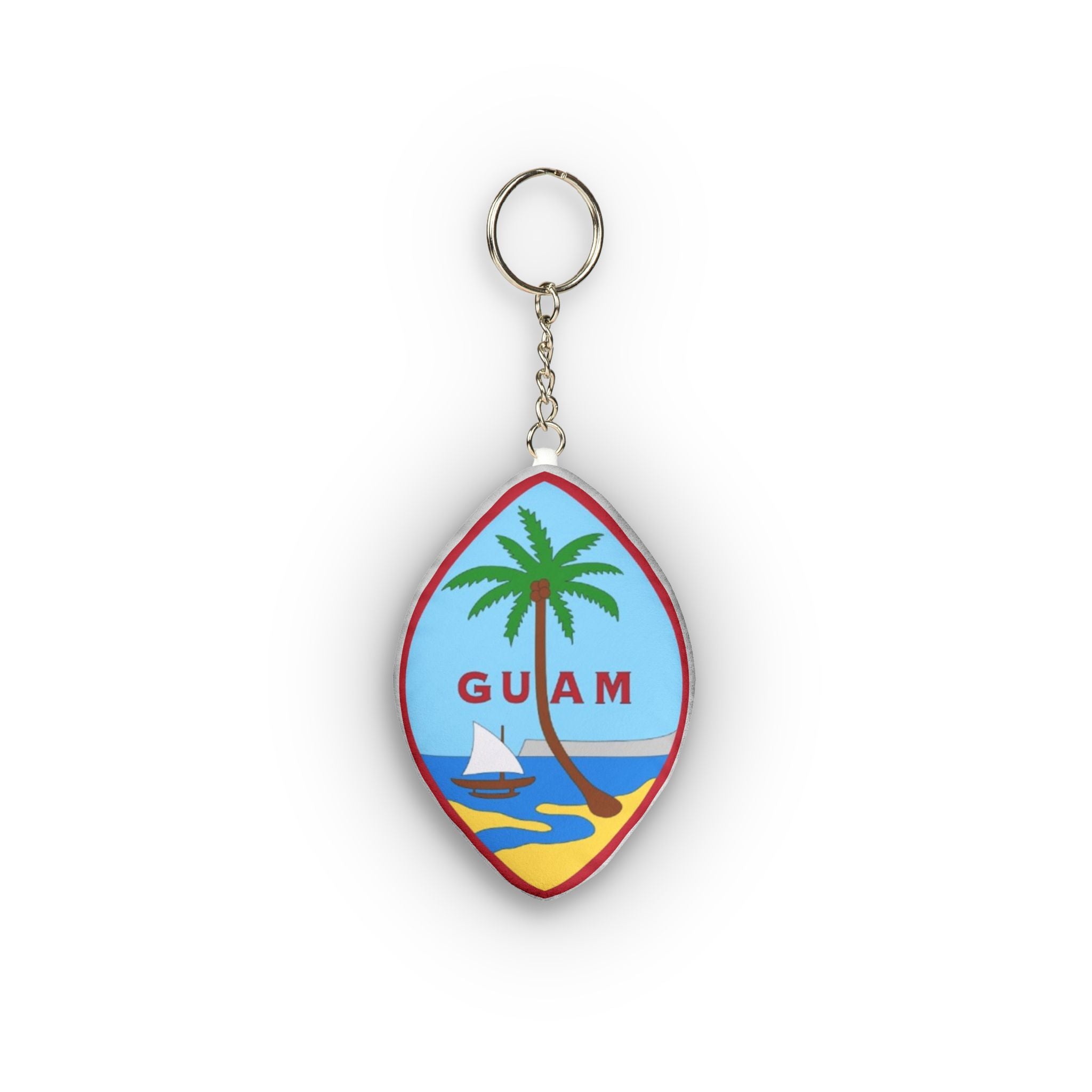 Personalized Mini Plush Keychain | Custom Shape Souvenir Keyring