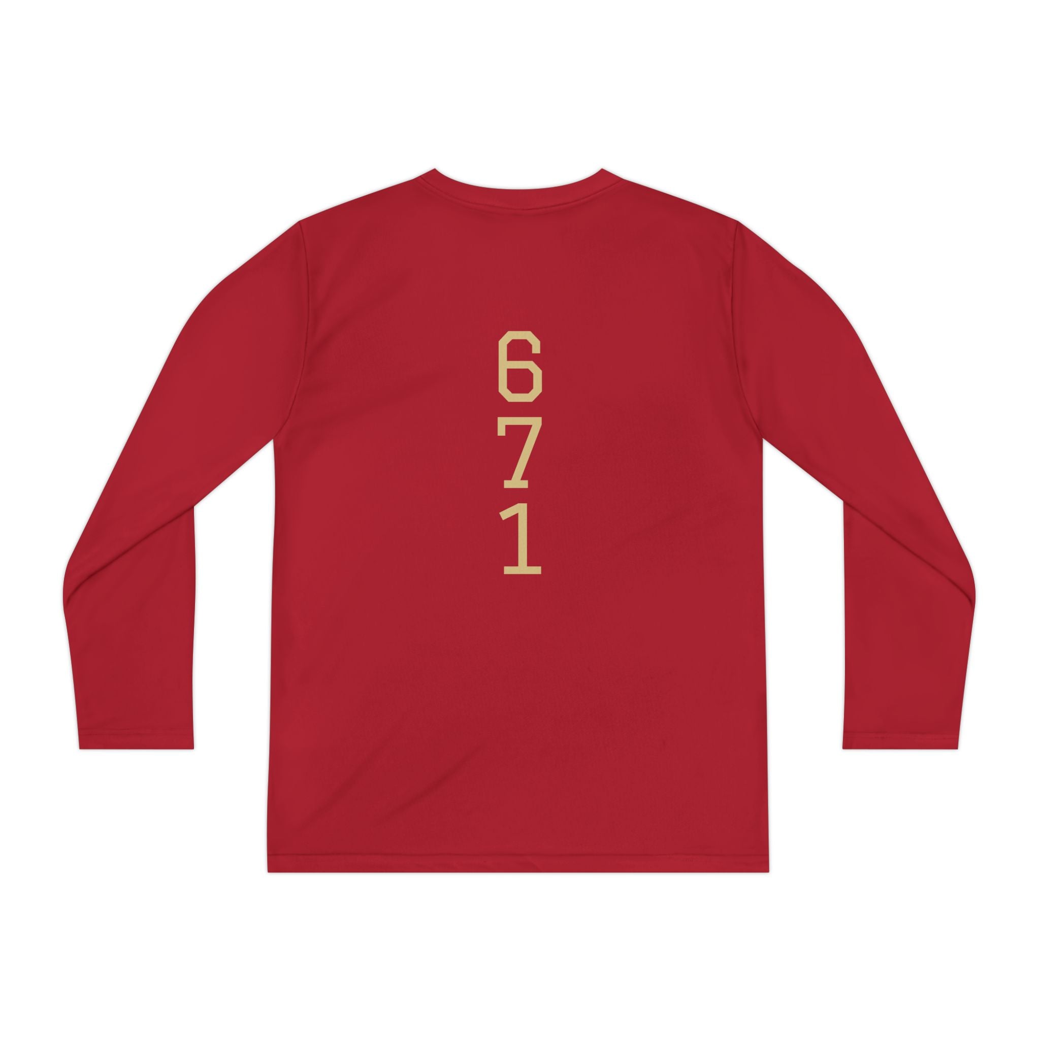 Guam 671 Long Sleeve Youth Tee "Where America's Day Begins"