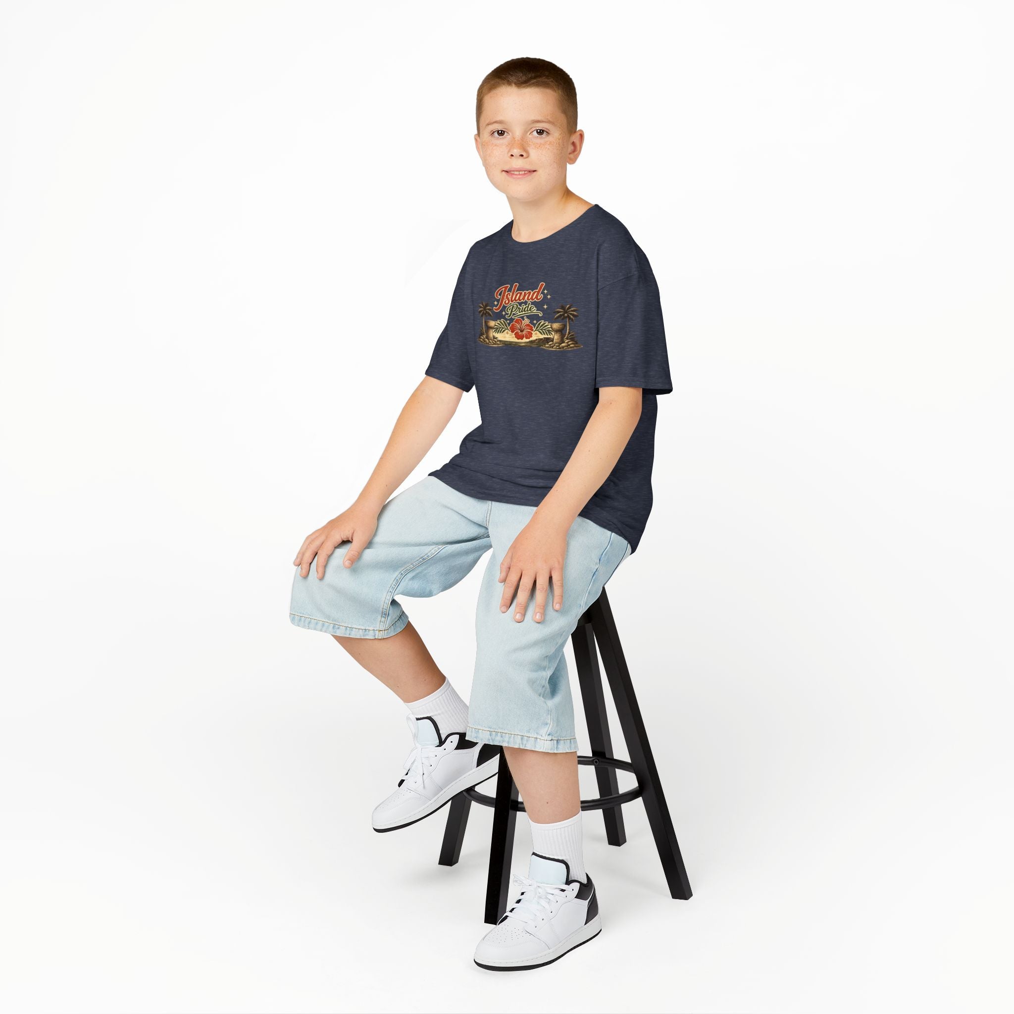 Personalized Kids Island Pride T-shirt (mockup sample)