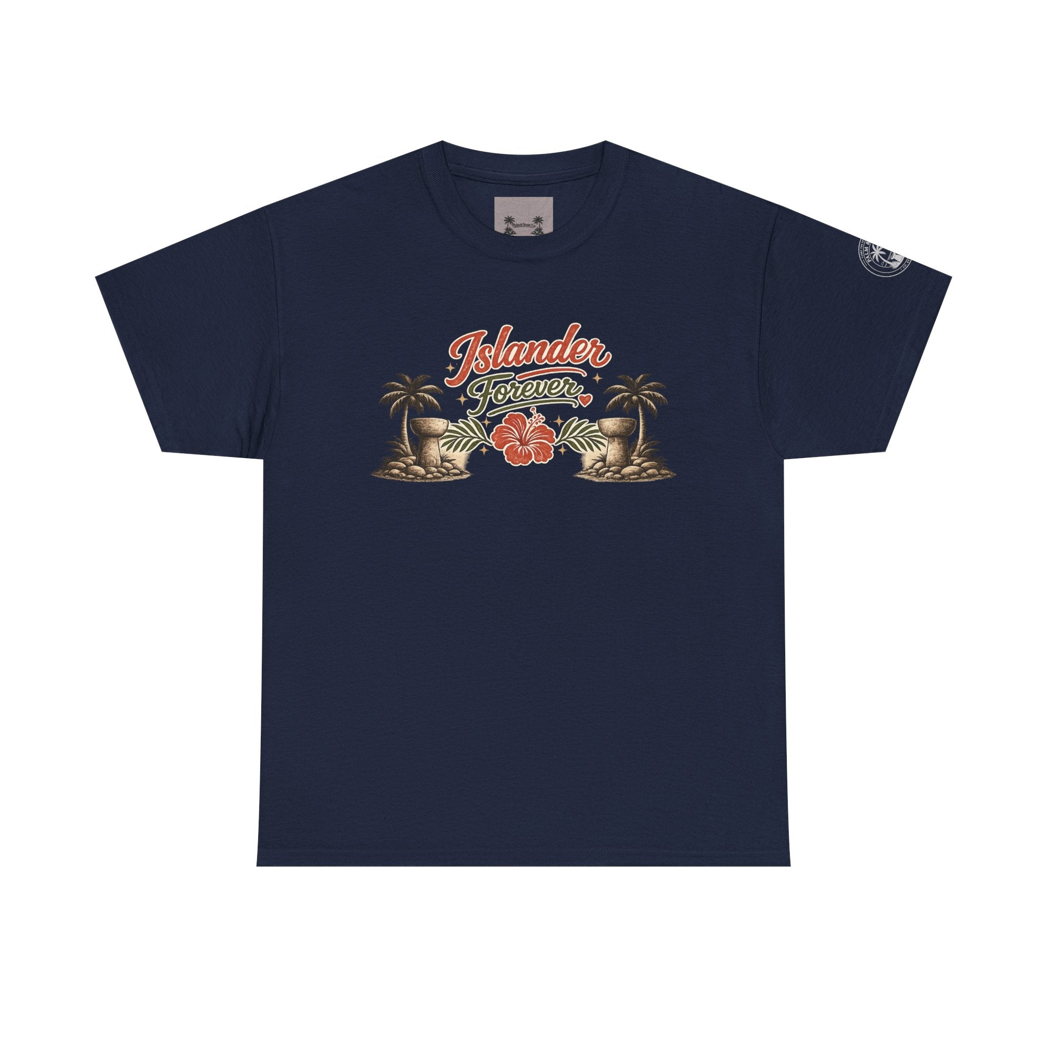 Personalized Islander Forever Unisex Heavy Cotton Tee (sample mockup)