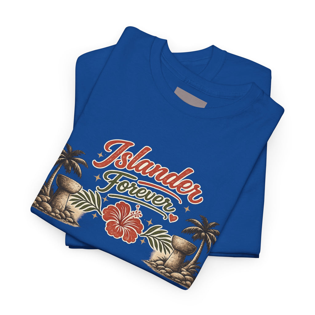 Personalized Islander Forever Unisex Heavy Cotton Tee (sample mockup)