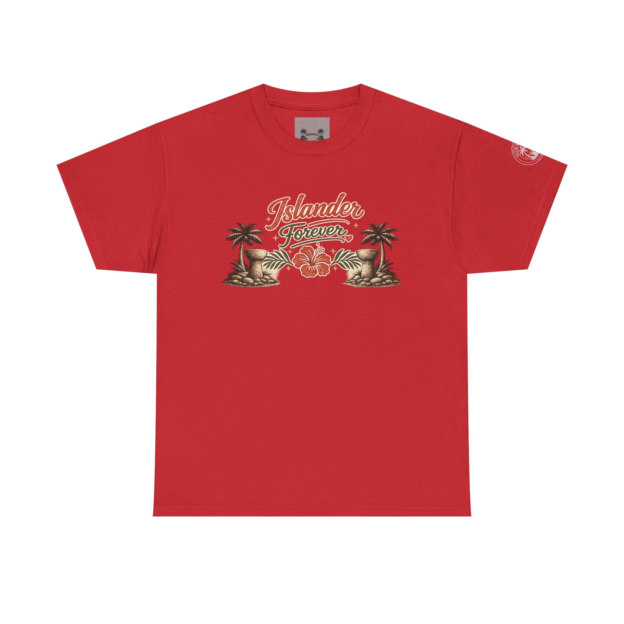 Personalized Islander Forever Unisex Heavy Cotton Tee (sample mockup)