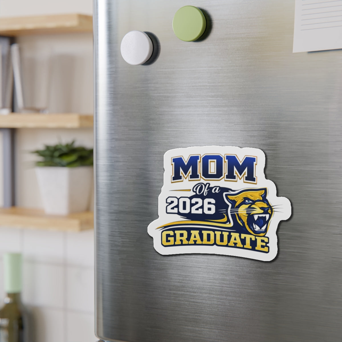 Personalized Graduate Die-Cut Magnet