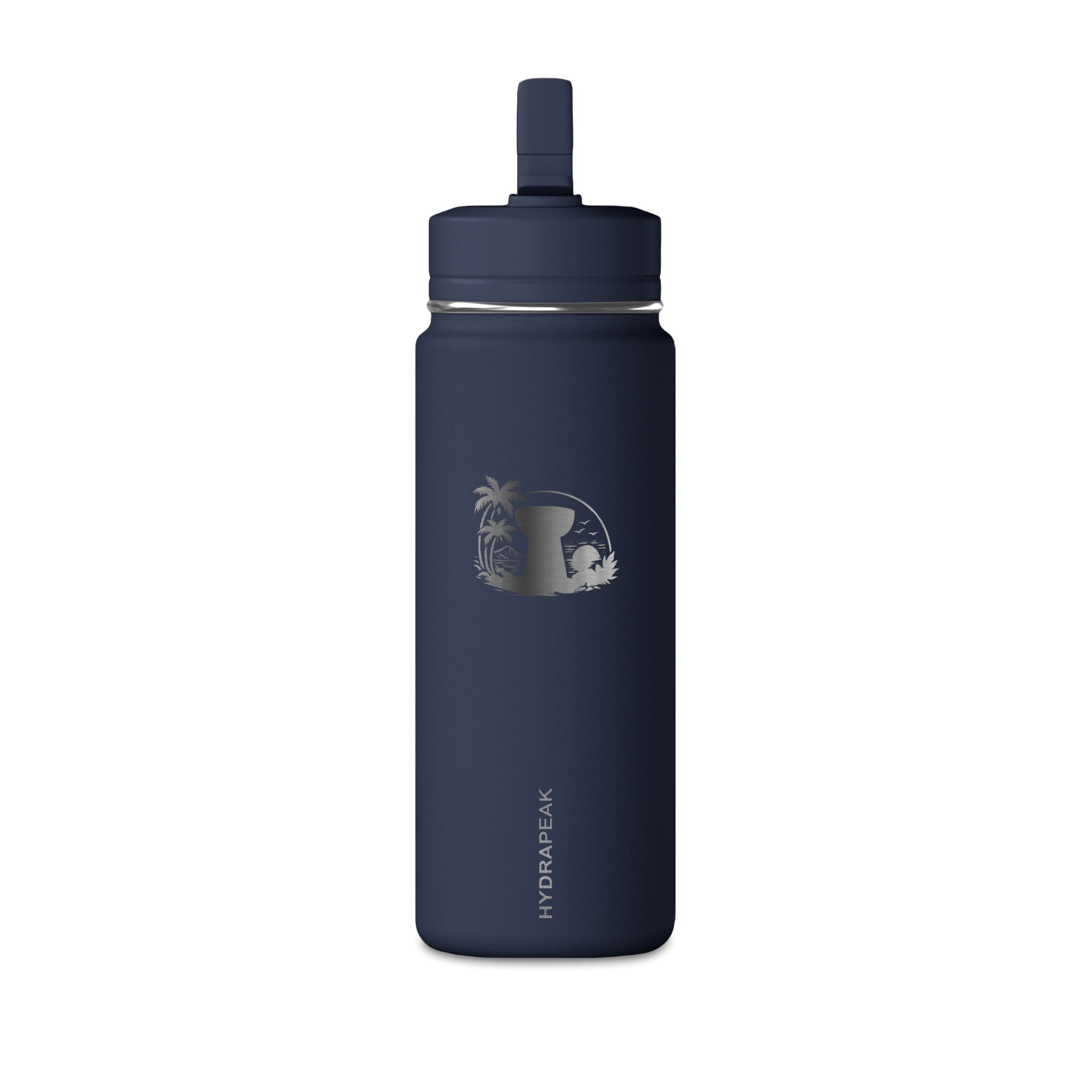 Personalized 20oz Mini Water Straw Bottle (Add Your Own Image, Logo or Text)