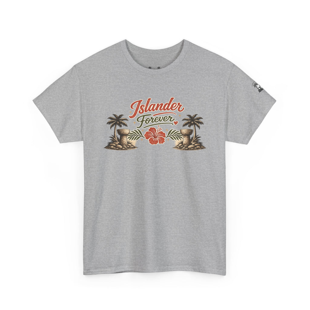 Personalized Islander Forever Unisex Heavy Cotton Tee (sample mockup)