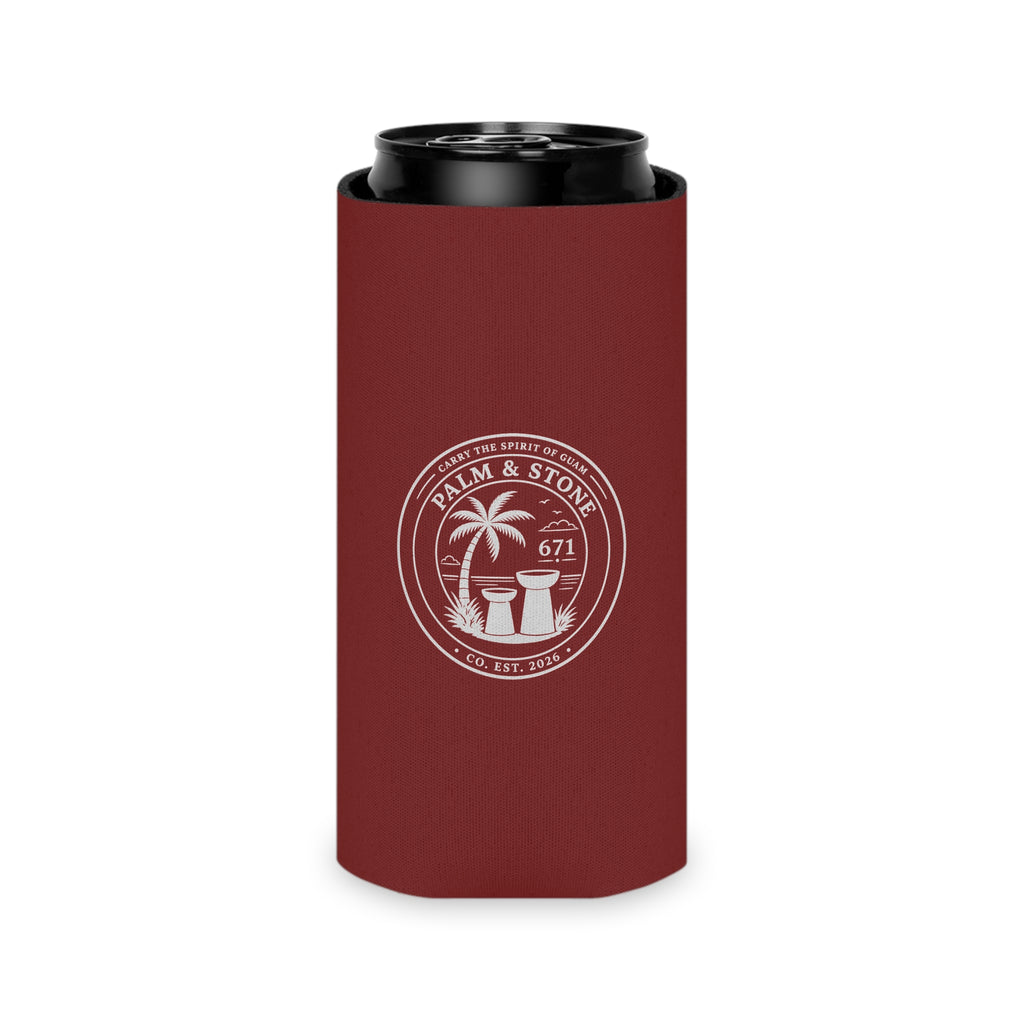 MAROON Guam Seal Tampa Can Cooler | Beer Koozie