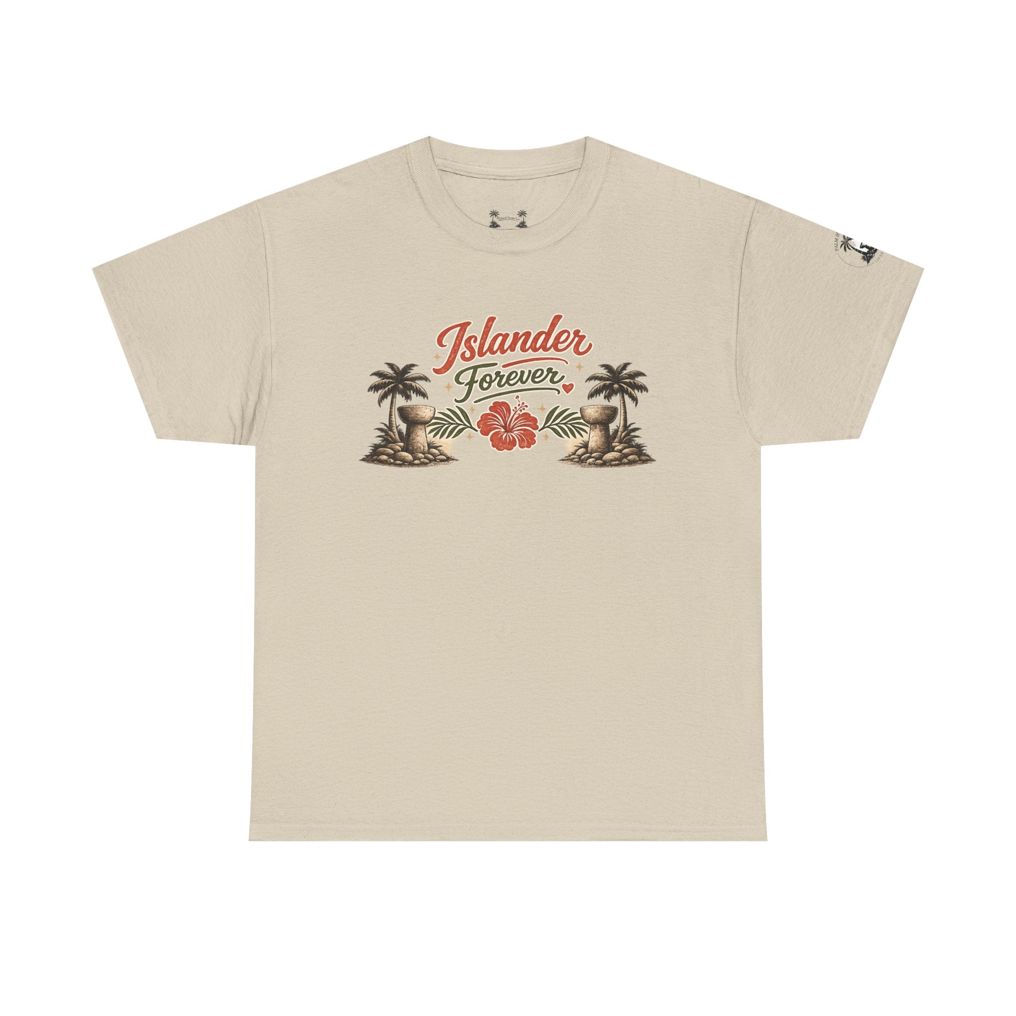 Personalized Islander Forever Unisex Heavy Cotton Tee (sample mockup)
