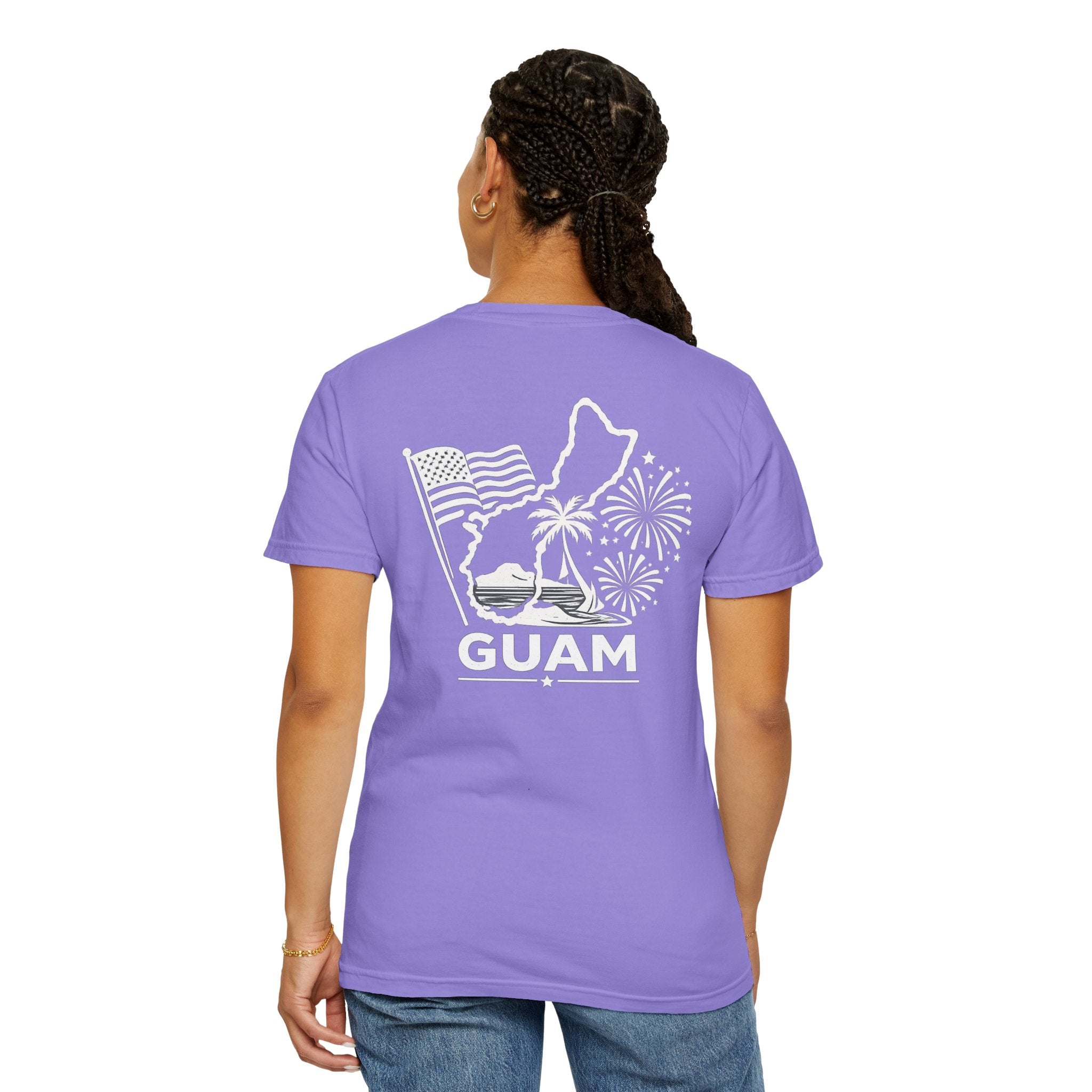 Adults Unisex 4th of July Island-Style T-Shirt