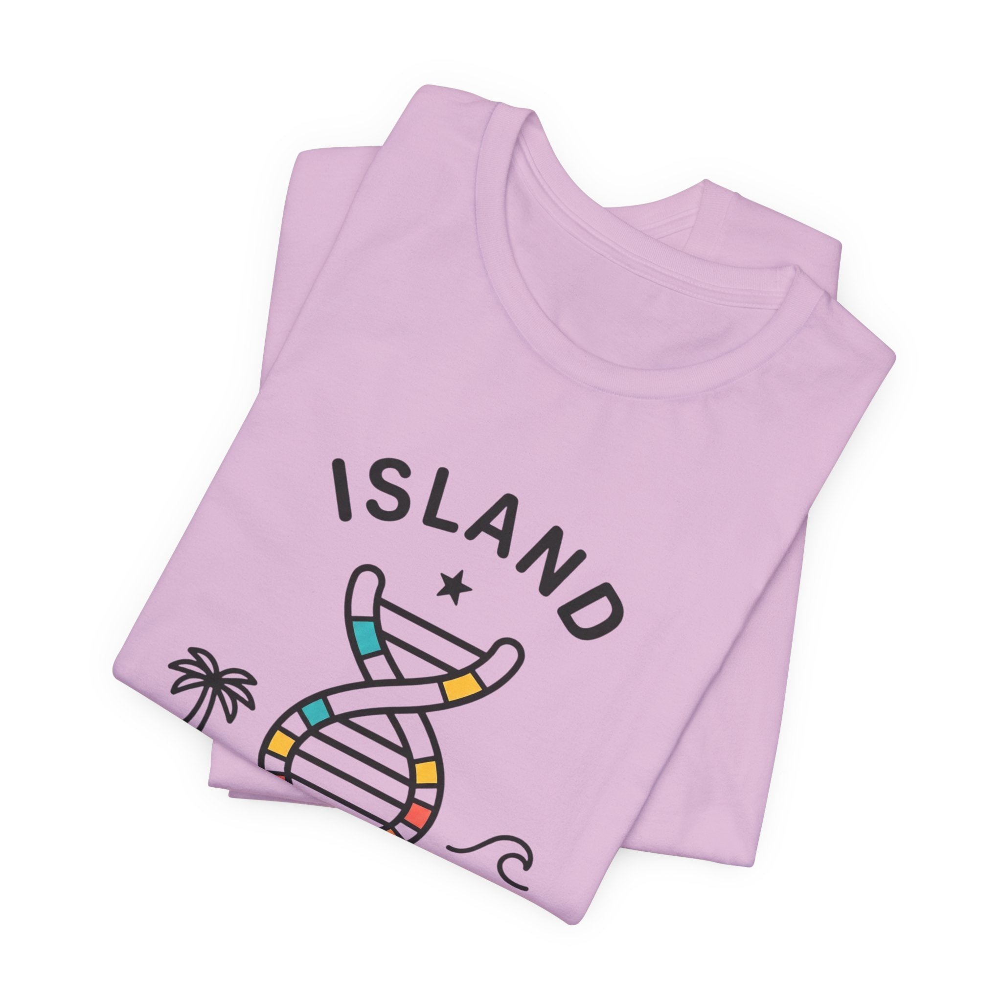 Island Heritage T-Shirt | Caribbean Pride, Retro Passport Stamp