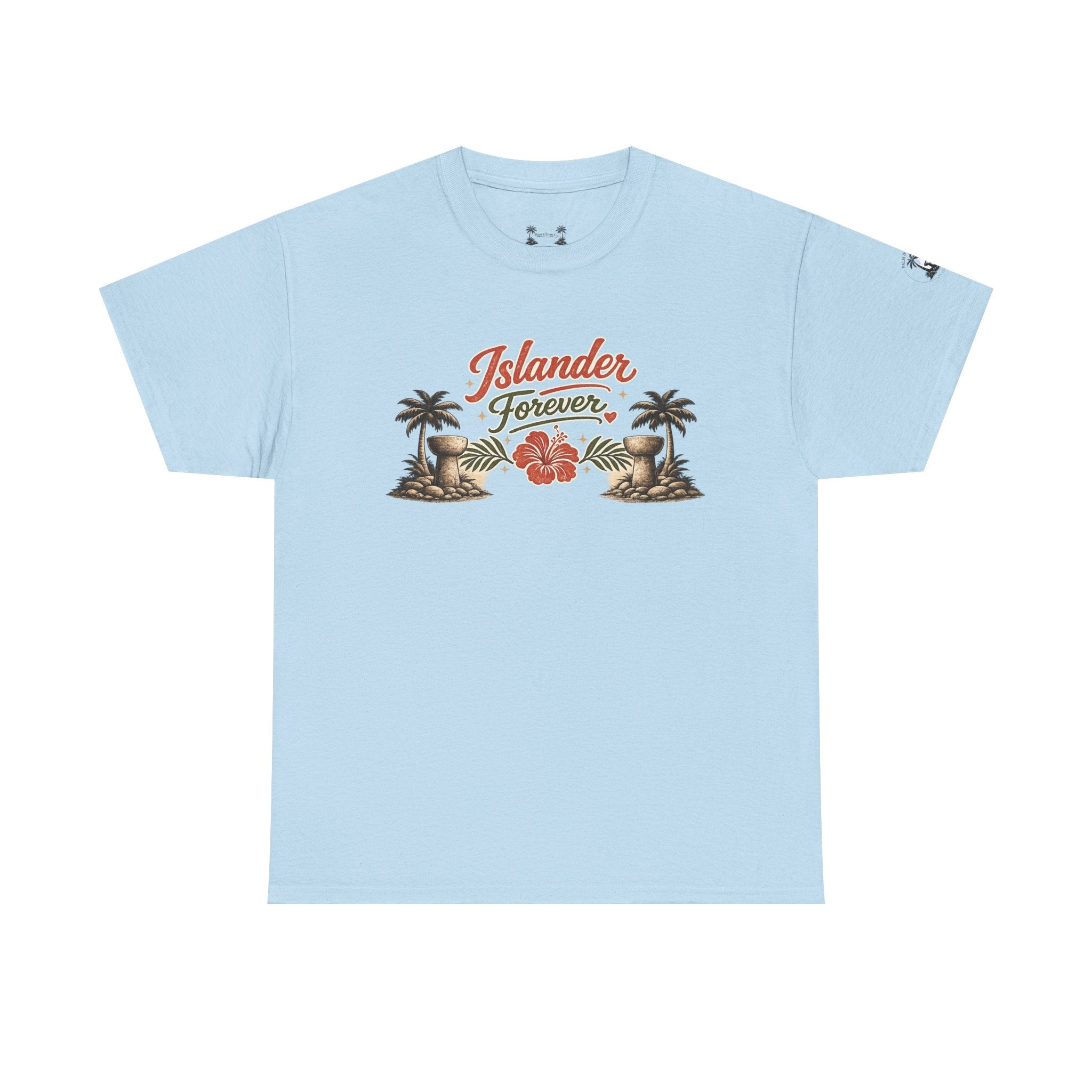 Personalized Islander Forever Unisex Heavy Cotton Tee (sample mockup)
