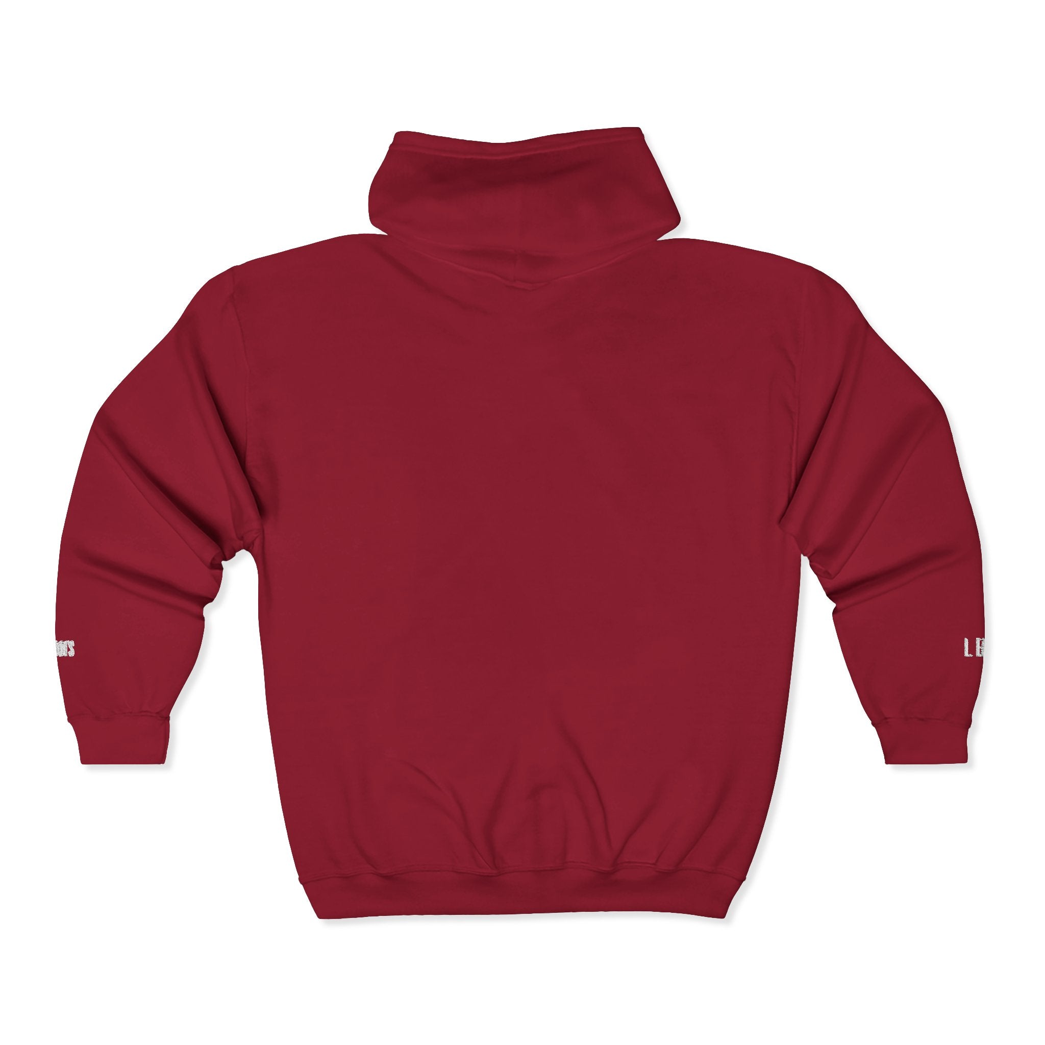 Personalized Unisex Heavy Blend™ Full Zip Hooded Sweatshirt (Add your school name, logo, subject, initials)