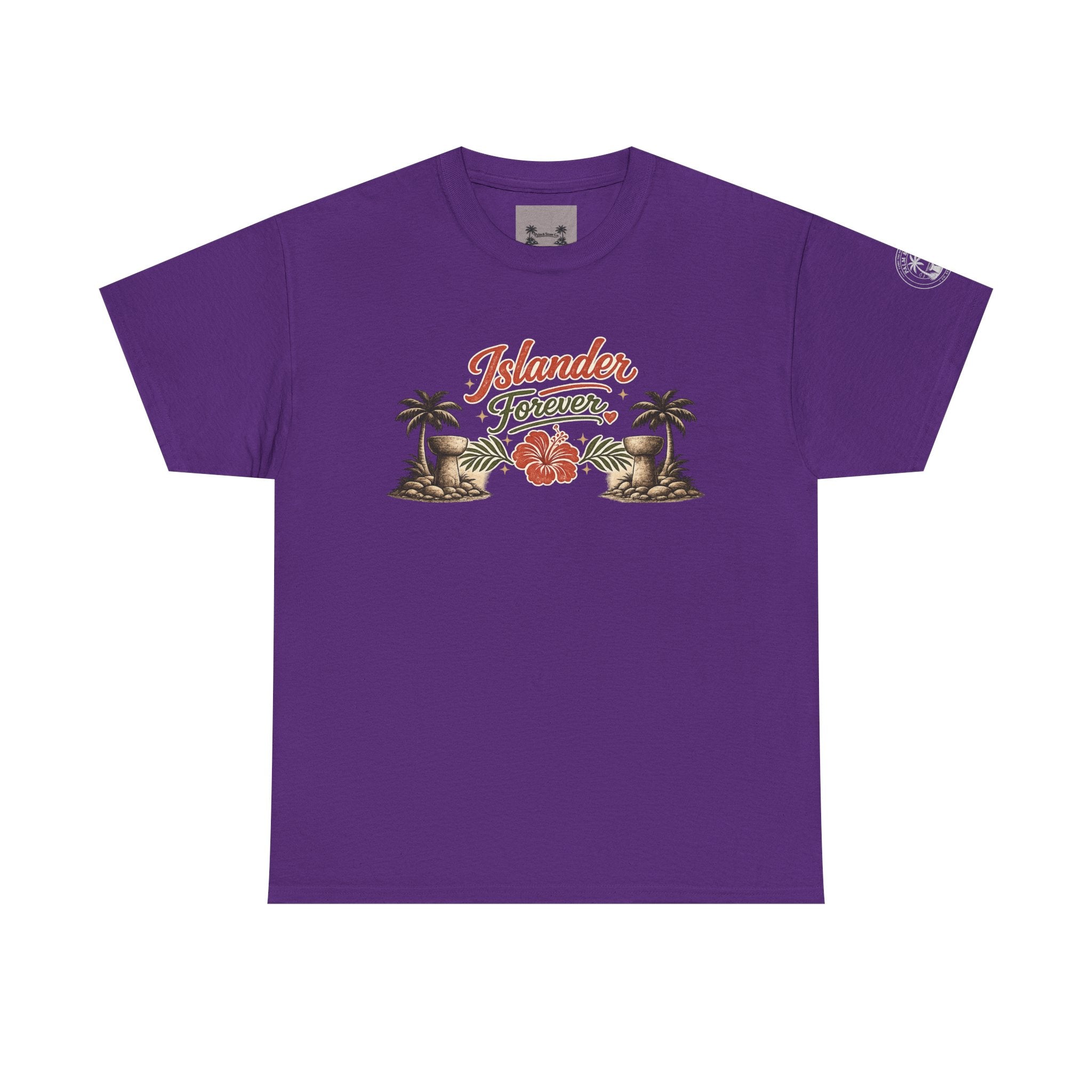 Personalized Islander Forever Unisex Heavy Cotton Tee (sample mockup)
