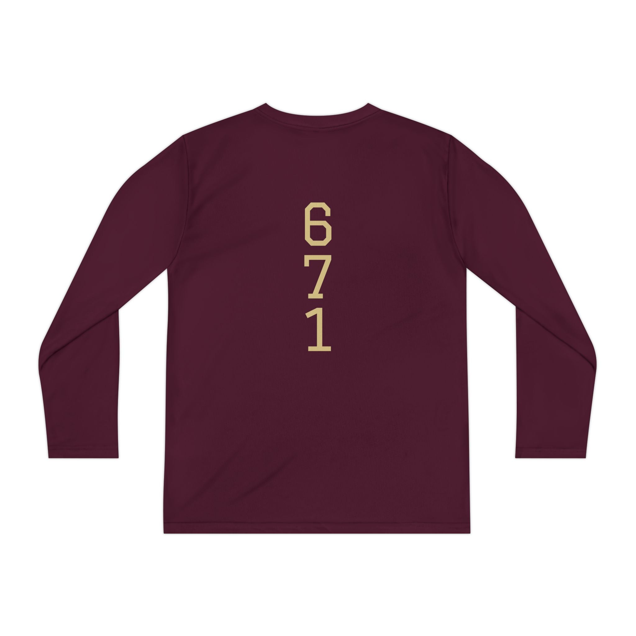 Guam 671 Long Sleeve Youth Tee "Where America's Day Begins"