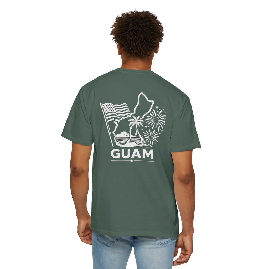 Adults Unisex 4th of July Island-Style T-Shirt