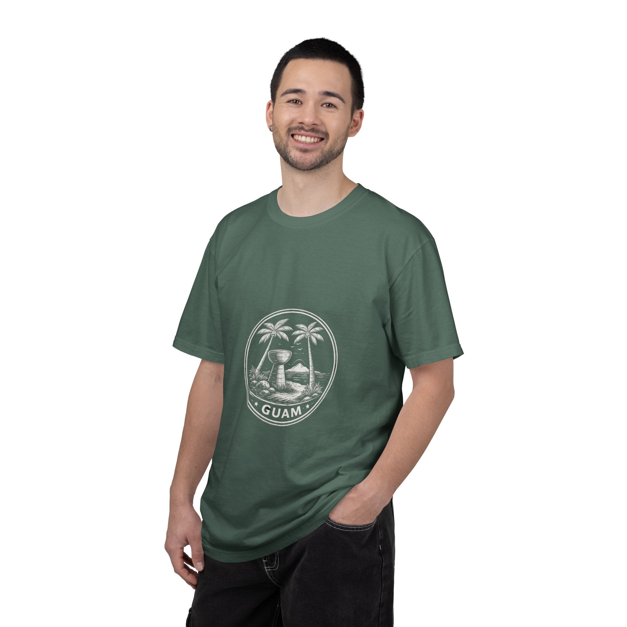 Men’s Guam Island Palm T-Shirt