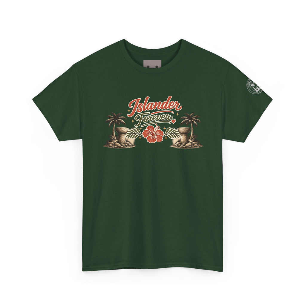 Personalized Islander Forever Unisex Heavy Cotton Tee (sample mockup)