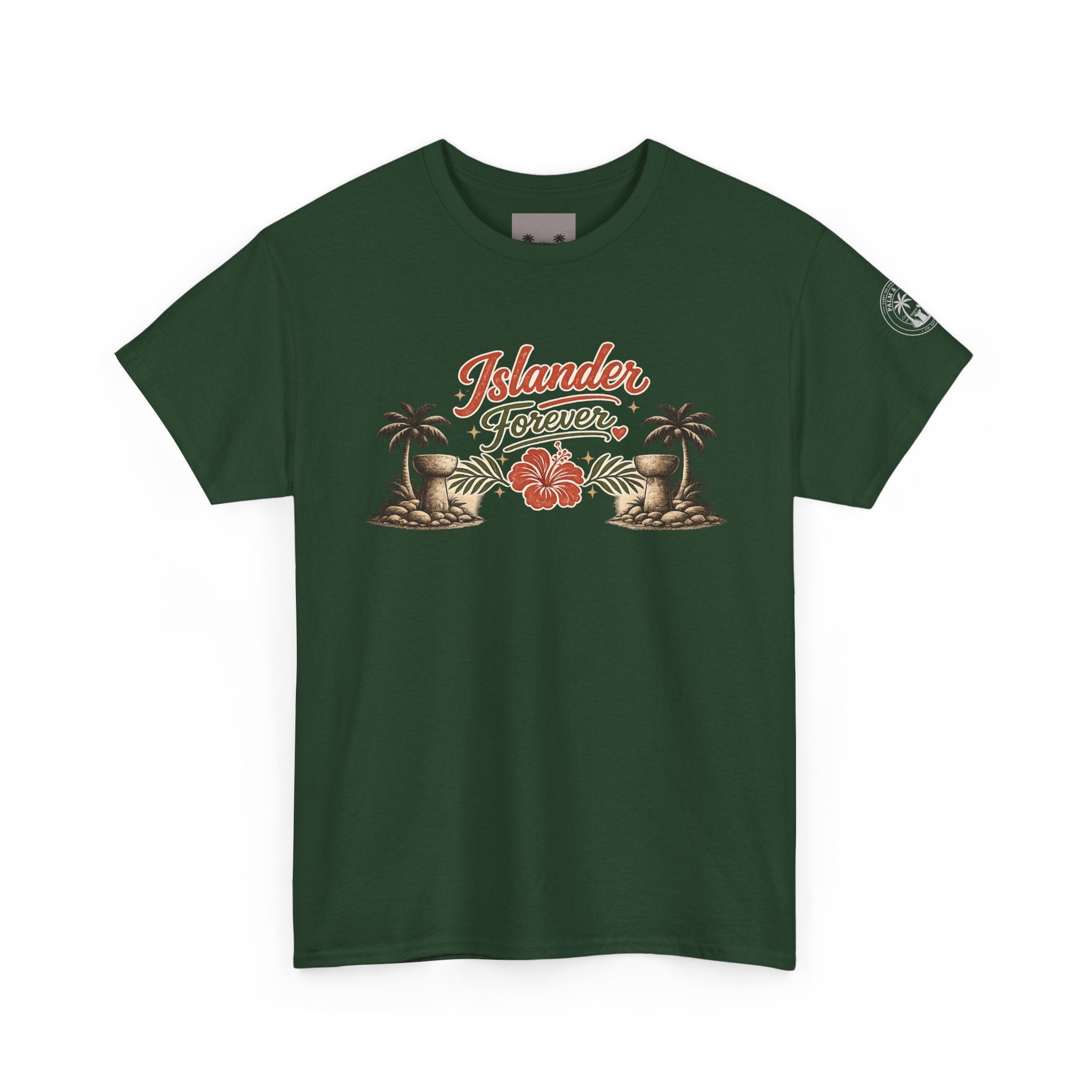 Personalized Islander Forever Unisex Heavy Cotton Tee (sample mockup)
