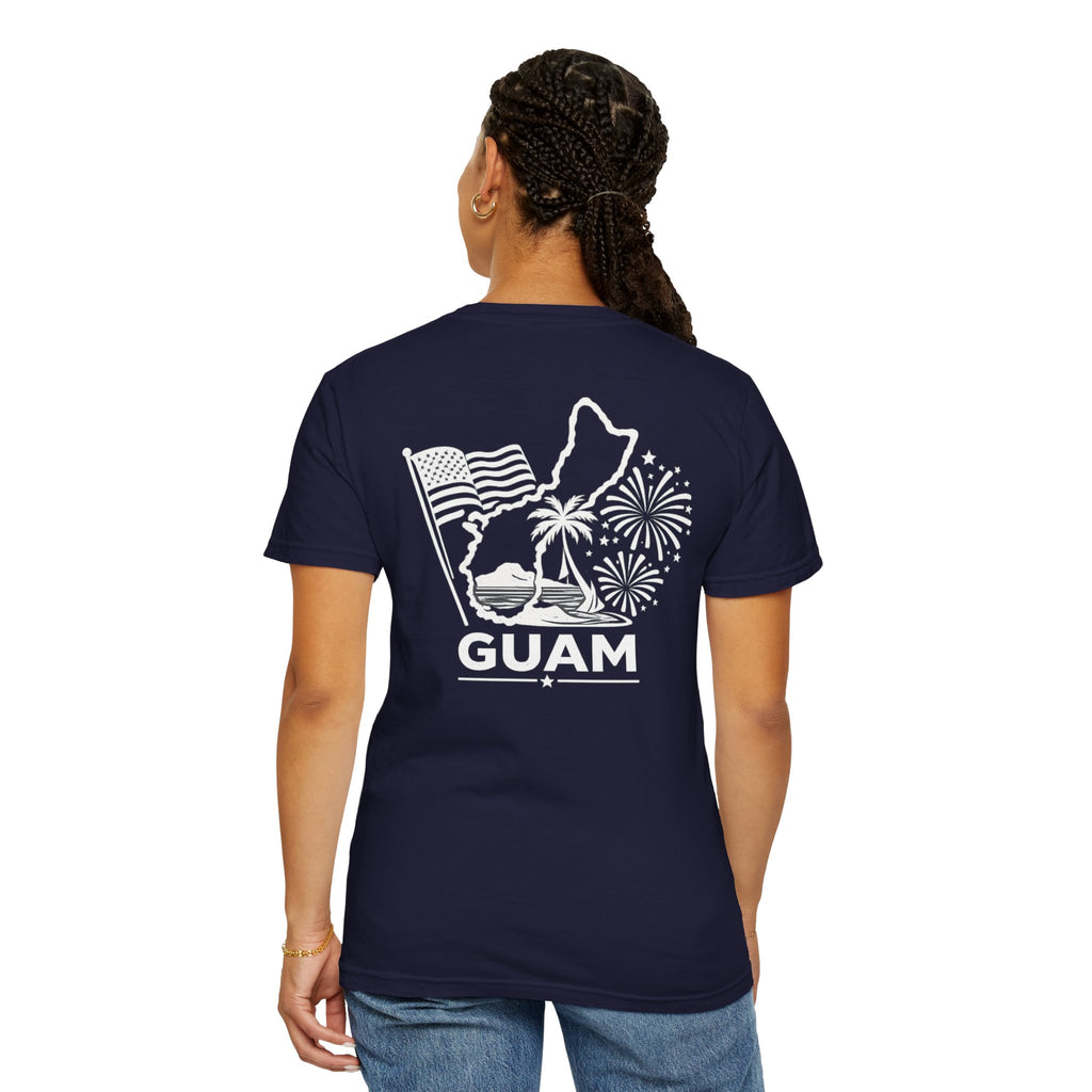 Adults Unisex 4th of July Island-Style T-Shirt