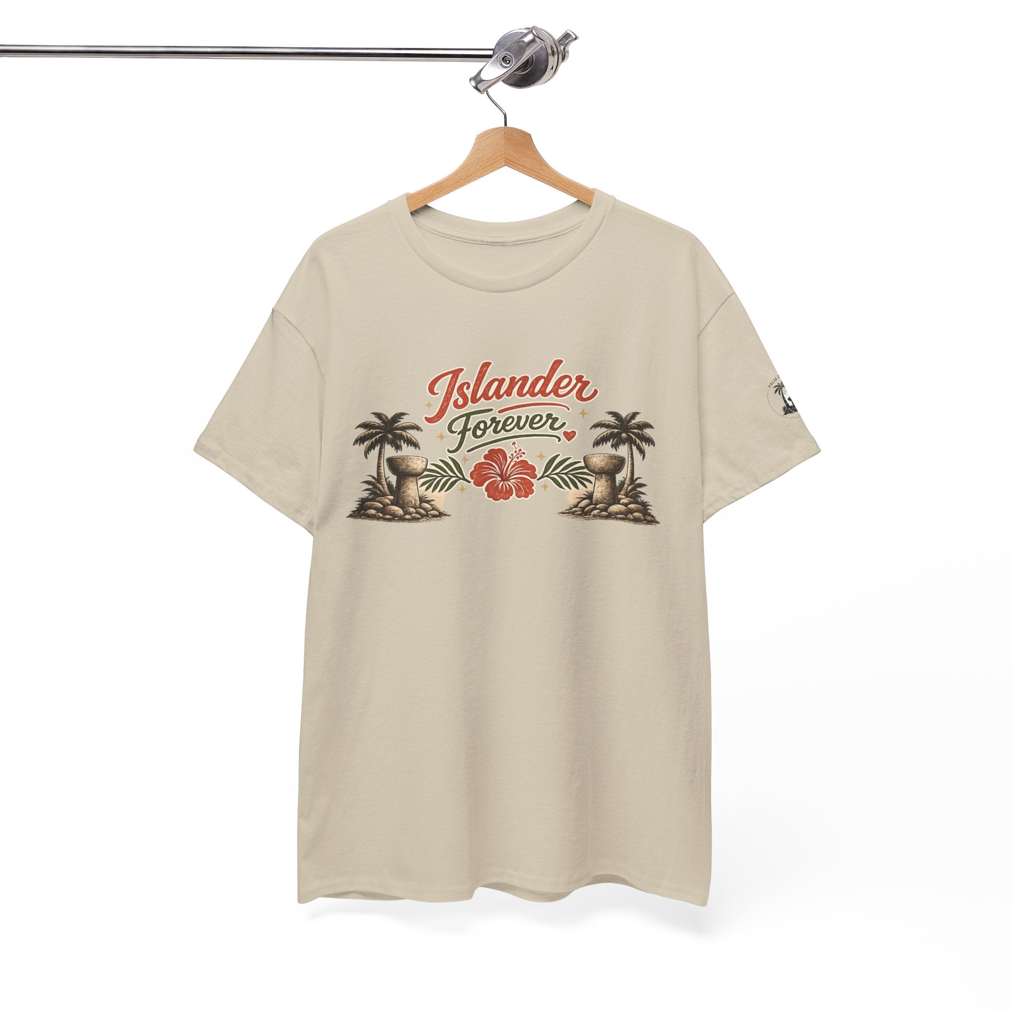 Personalized Islander Forever Unisex Heavy Cotton Tee (sample mockup)