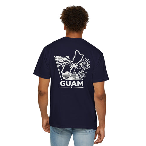 Adults Unisex 4th of July Island-Style T-Shirt