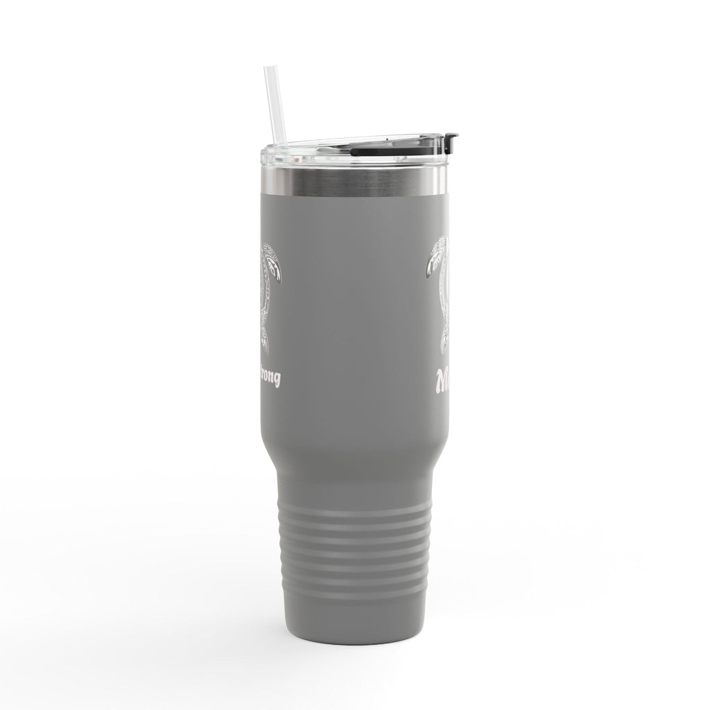 40oz Insulated Travel Mug | Personalized Name | Mason Sea Turtle Design