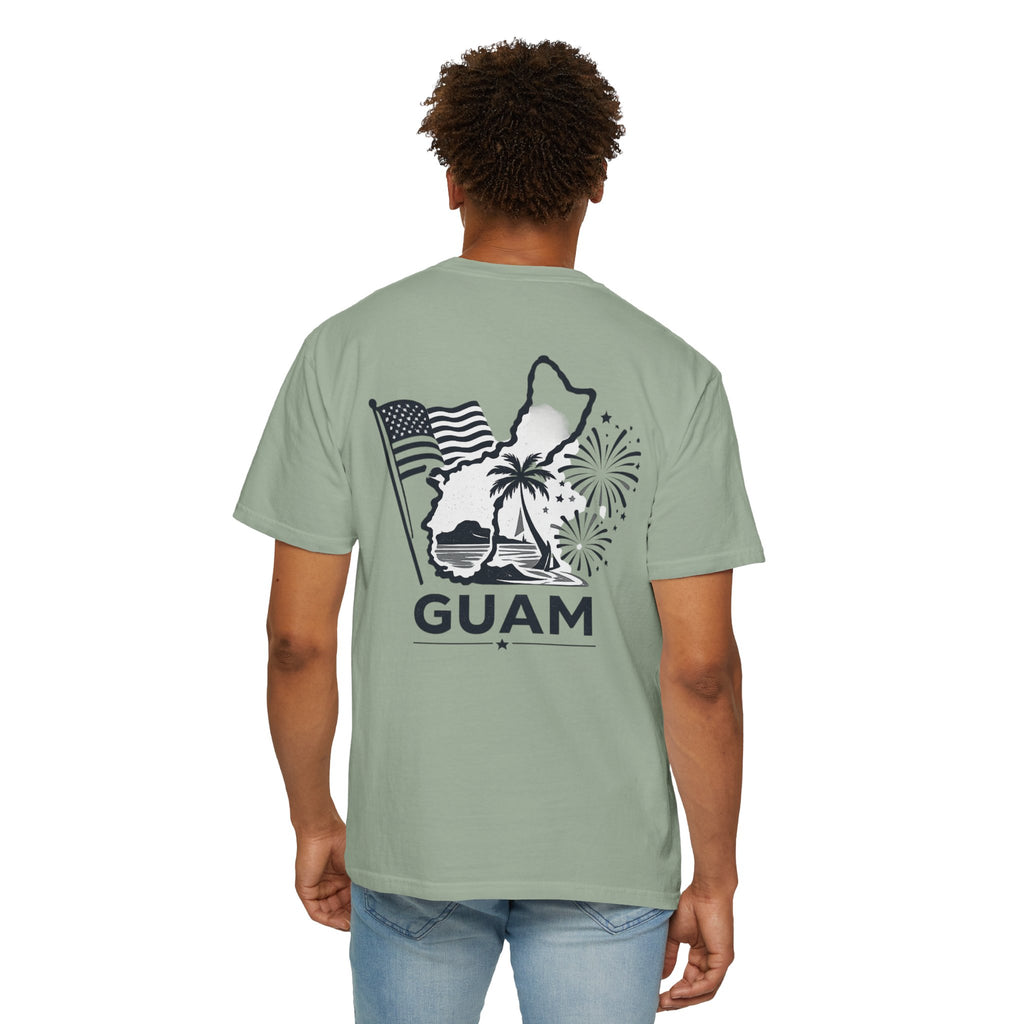Adults Unisex 4th of July Island-Style T-Shirt