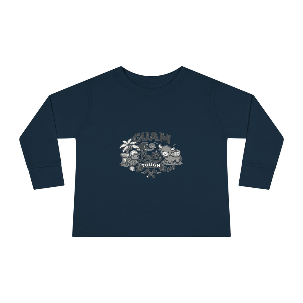 Guam Built Tough Toddler Long Sleeve Tee