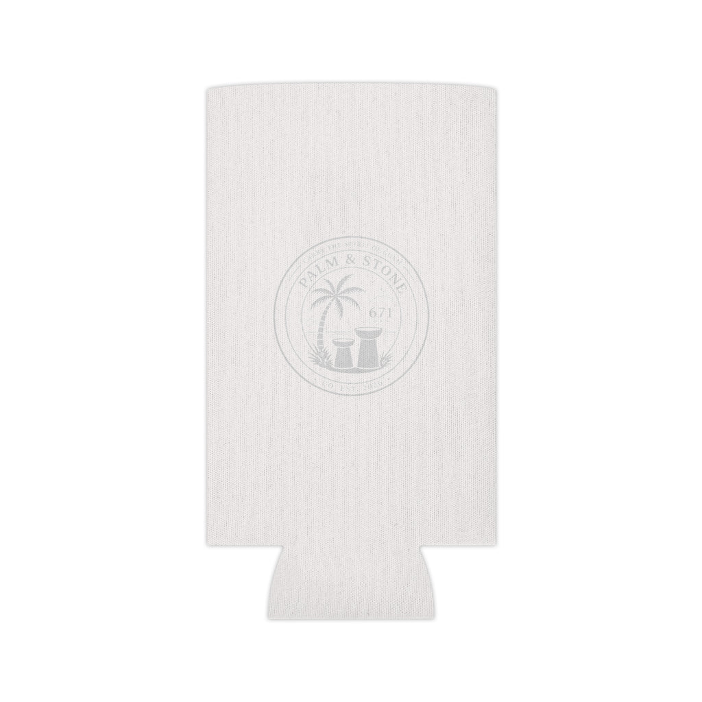 WHITE Guam Seal Tampa Can Cooler/Koozie
