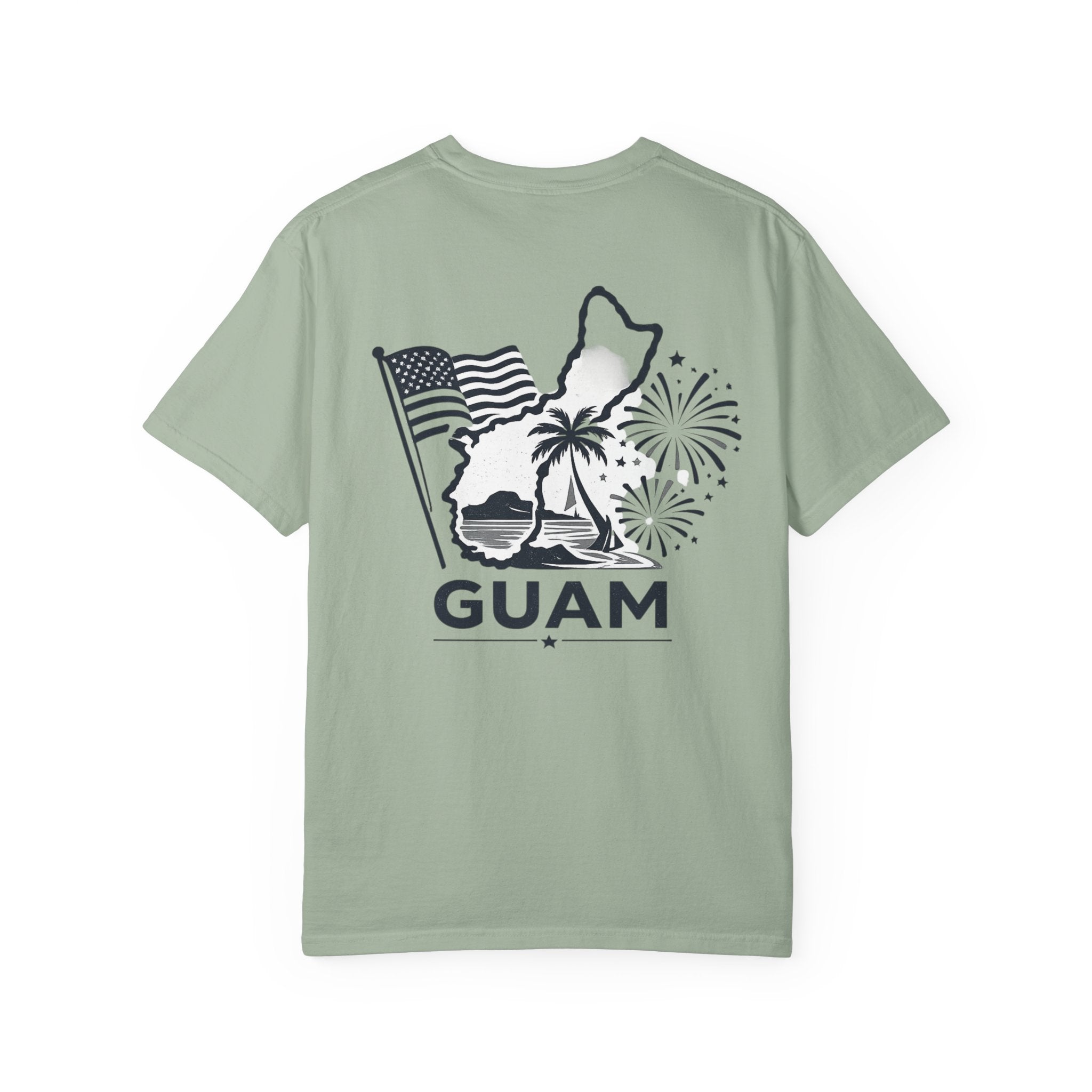 Adults Unisex 4th of July Island-Style T-Shirt
