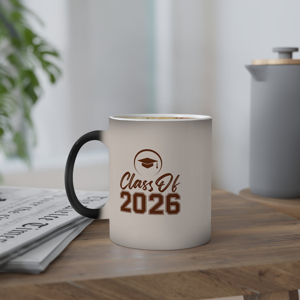 Personalized Color-Changing Mug | Heat-Activated 11oz Coffee Cup