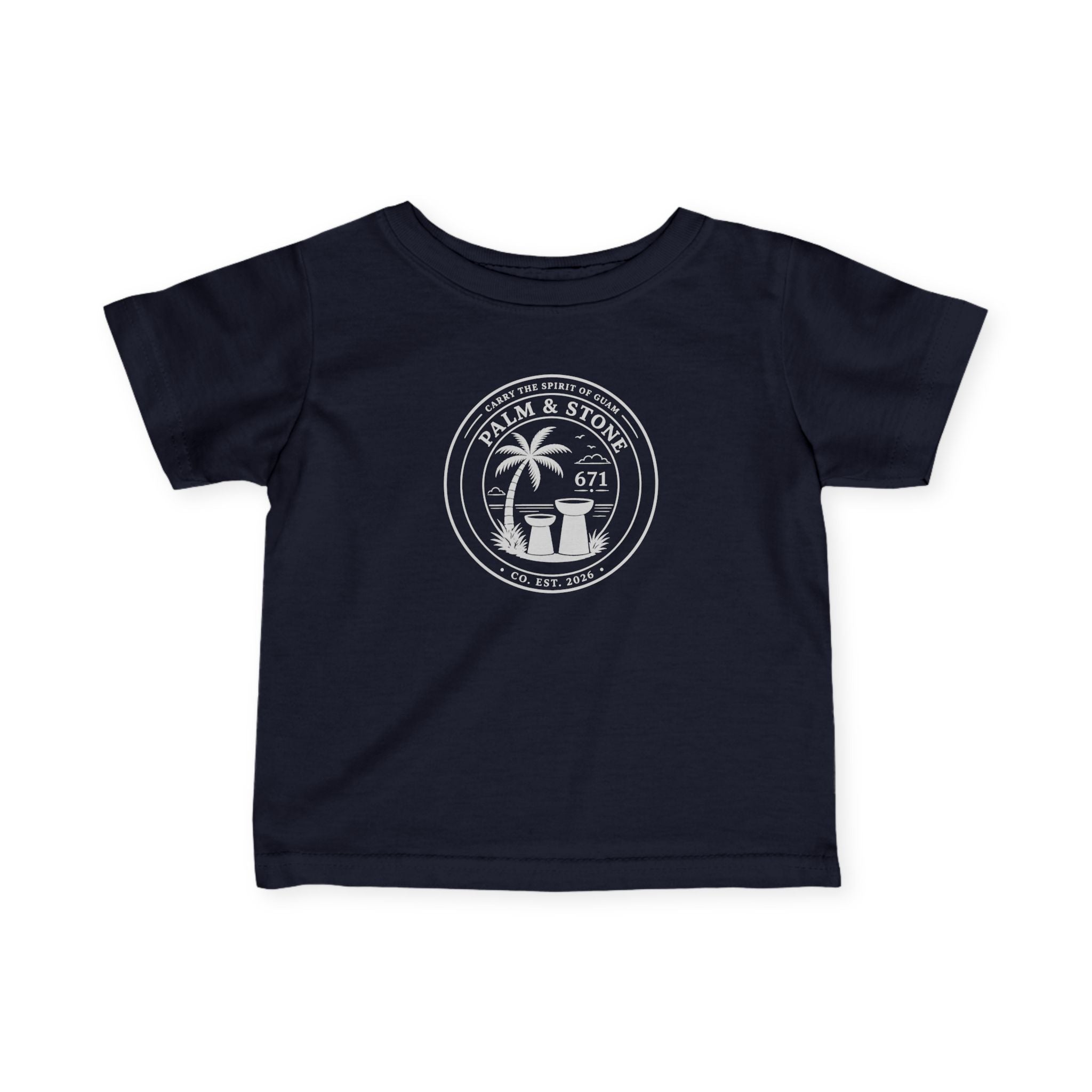 Infant 4th of July Island Style Tee