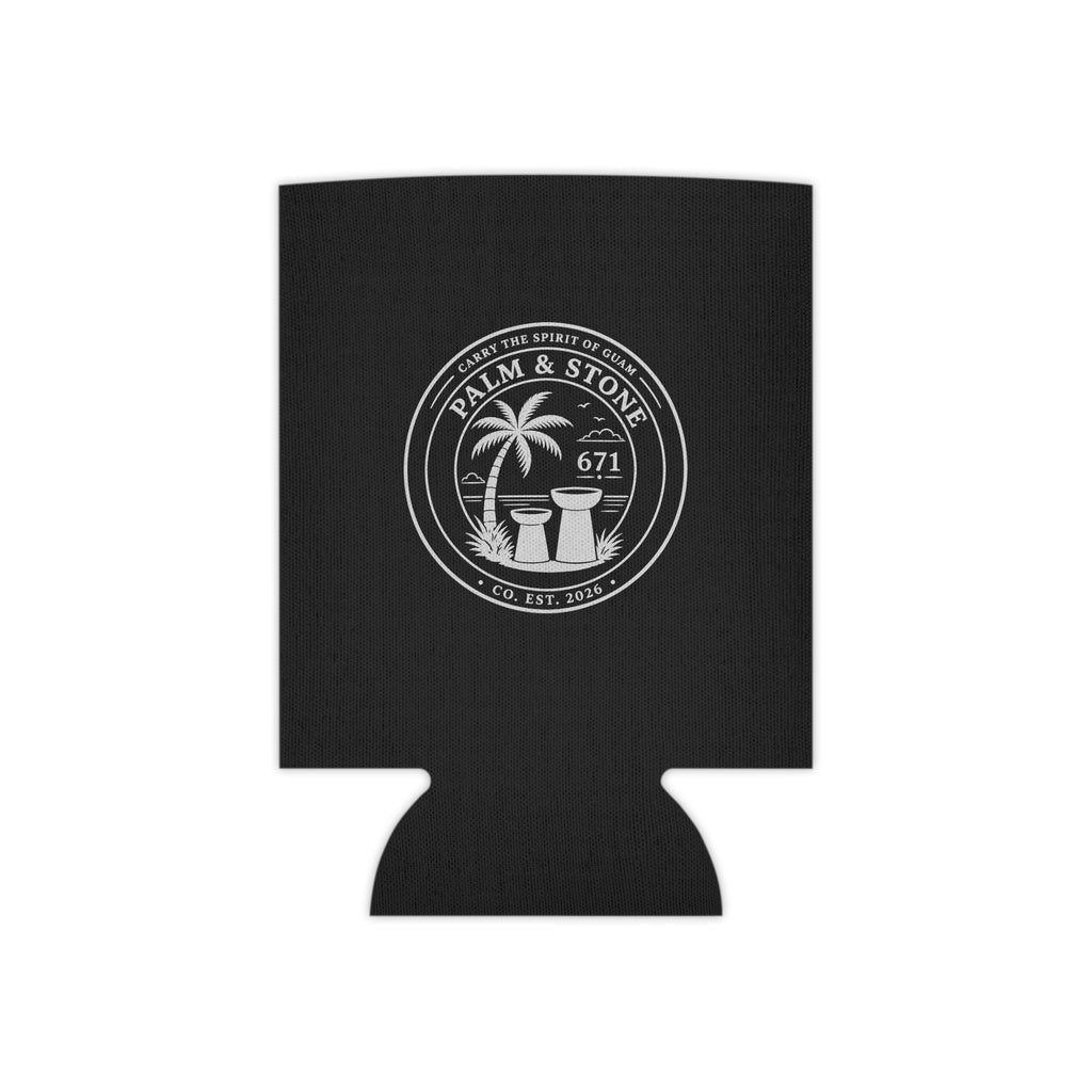 BLACK Guam Seal Tampa Can Cooler | Koozie