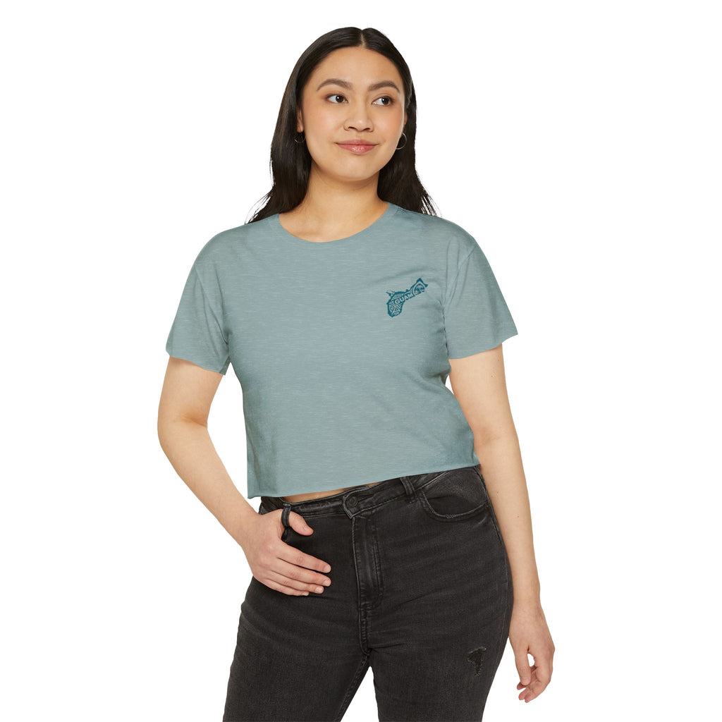 Personalized Boho Embroidered Crop Top