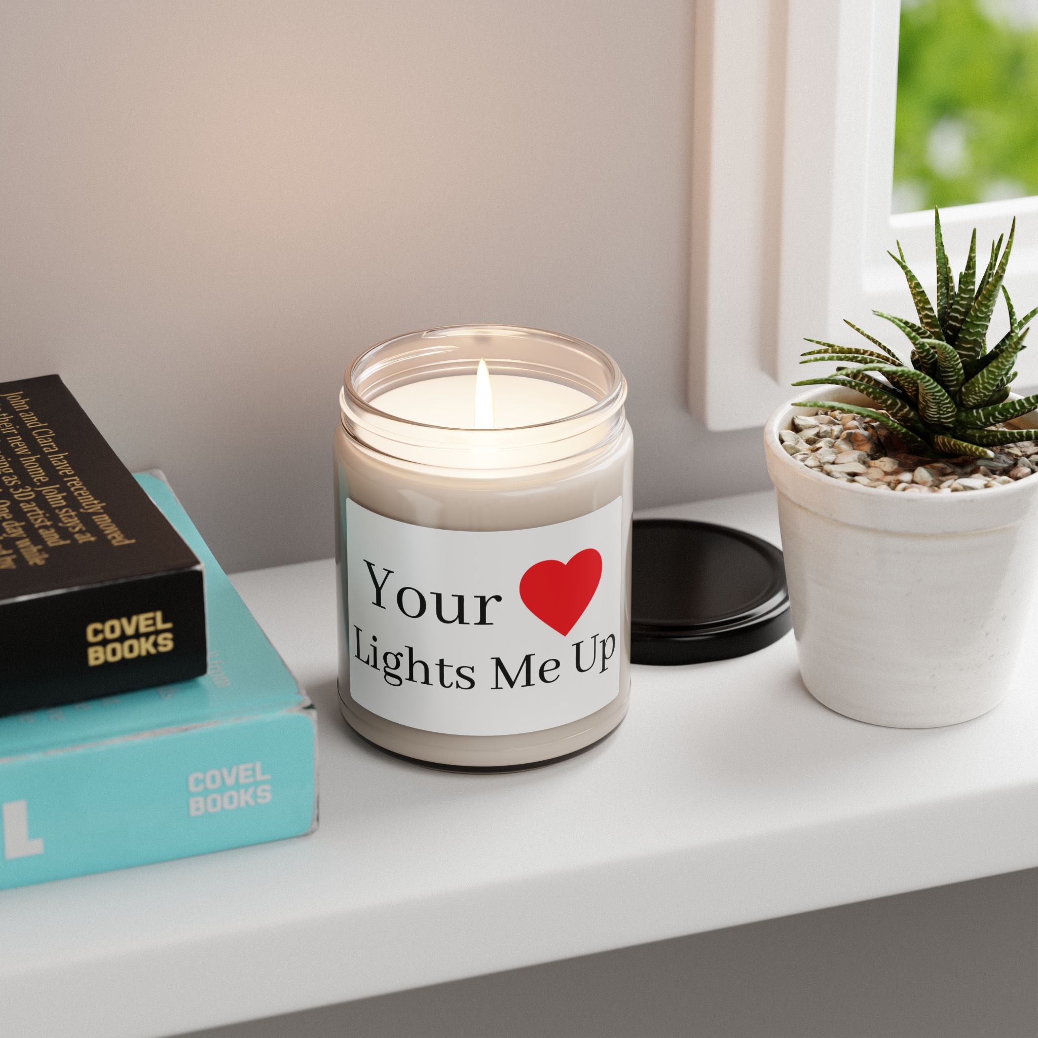 Love Is in the Air Scented Soy Candle | 9oz Romantic Gift Candle