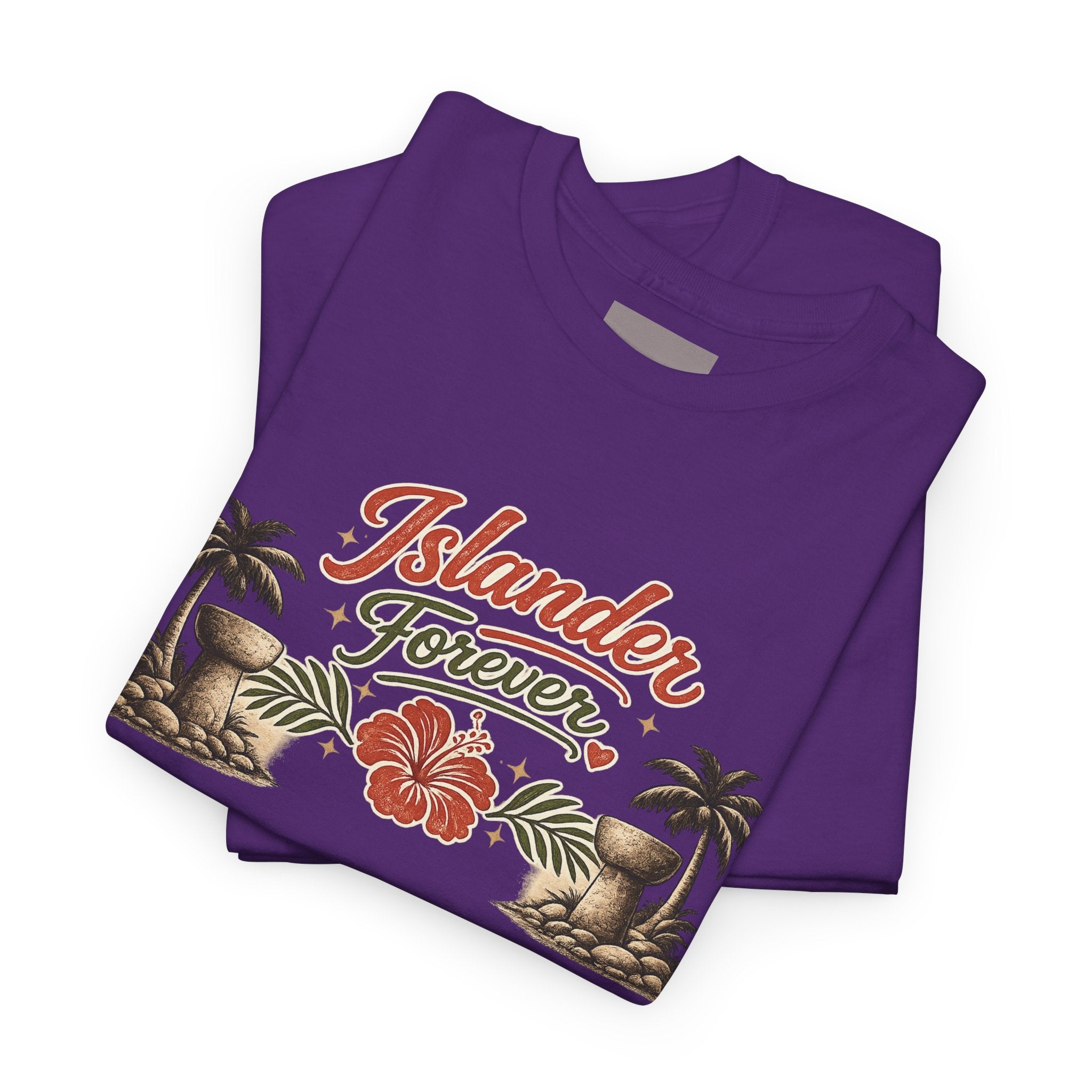 Personalized Islander Forever Unisex Heavy Cotton Tee (sample mockup)