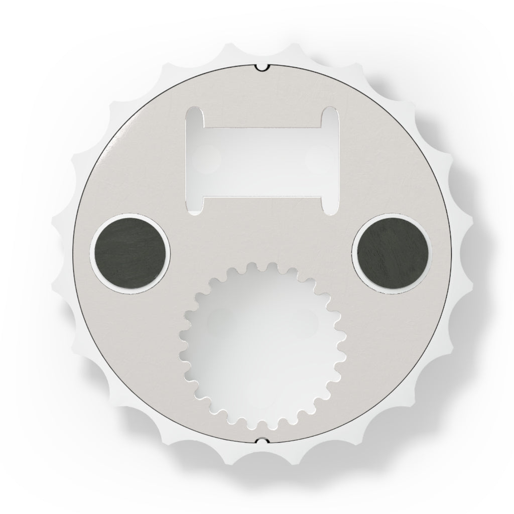 Personalized Guam Crest Bottle Opener (sample mockup shown)
