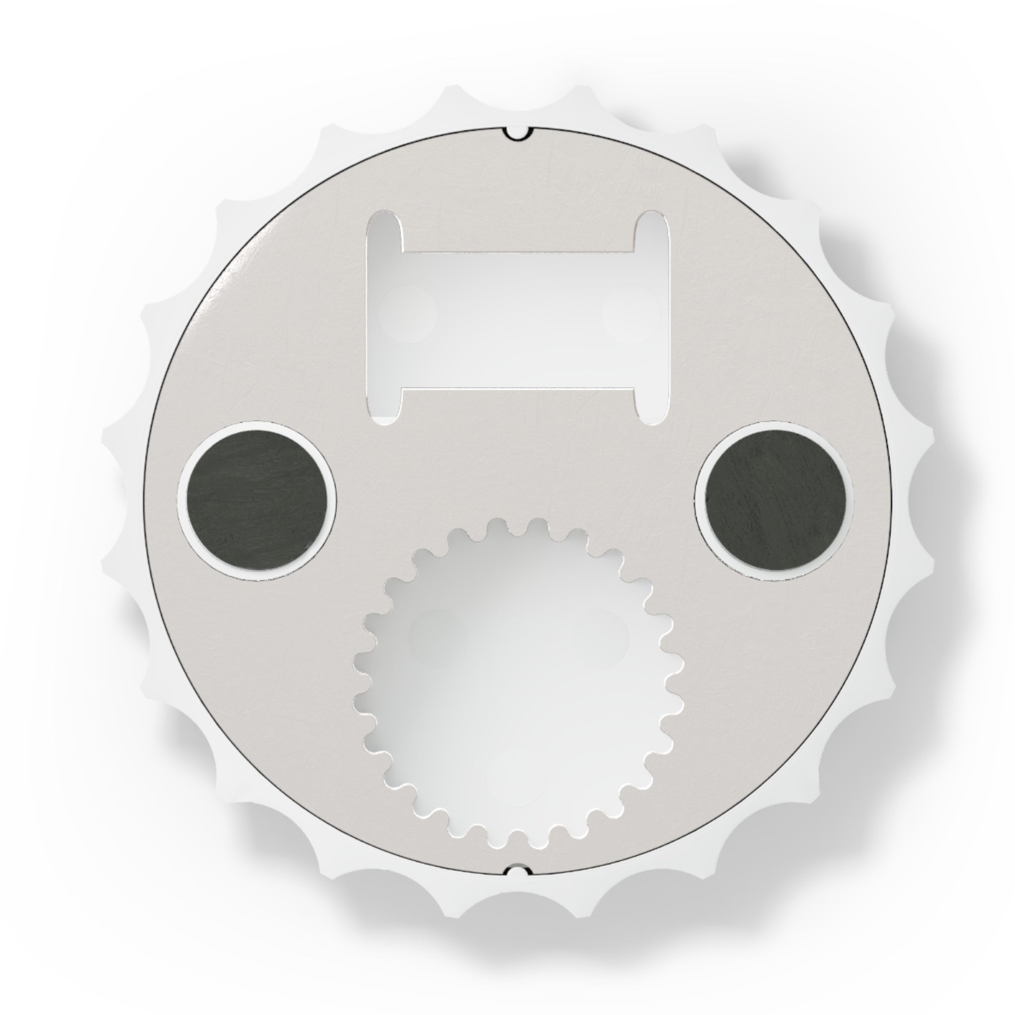 Personalized Guam Crest Bottle Opener (sample mockup shown)