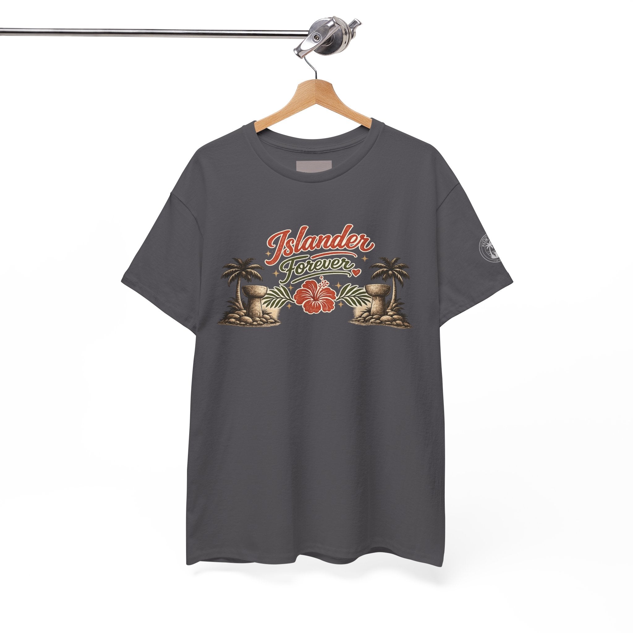 Personalized Islander Forever Unisex Heavy Cotton Tee (sample mockup)