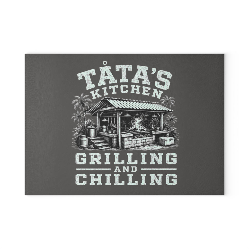 Cutting Board | “Tata’s Kitchen: Grilling and Chilling” BBQ Design