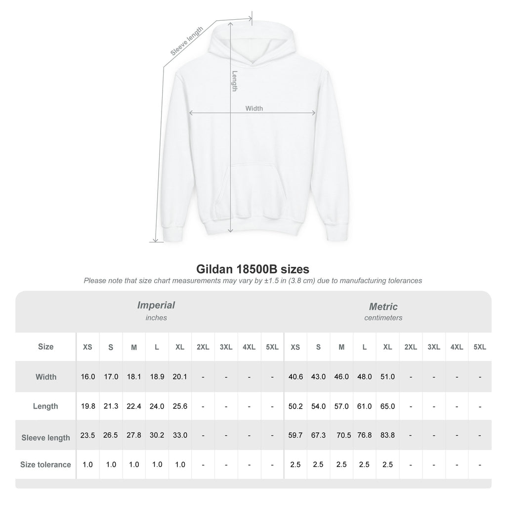 Personalized Hafa Adai Youth Hoodie — Guam Island Palm & Tiki Drum Sweatshirt